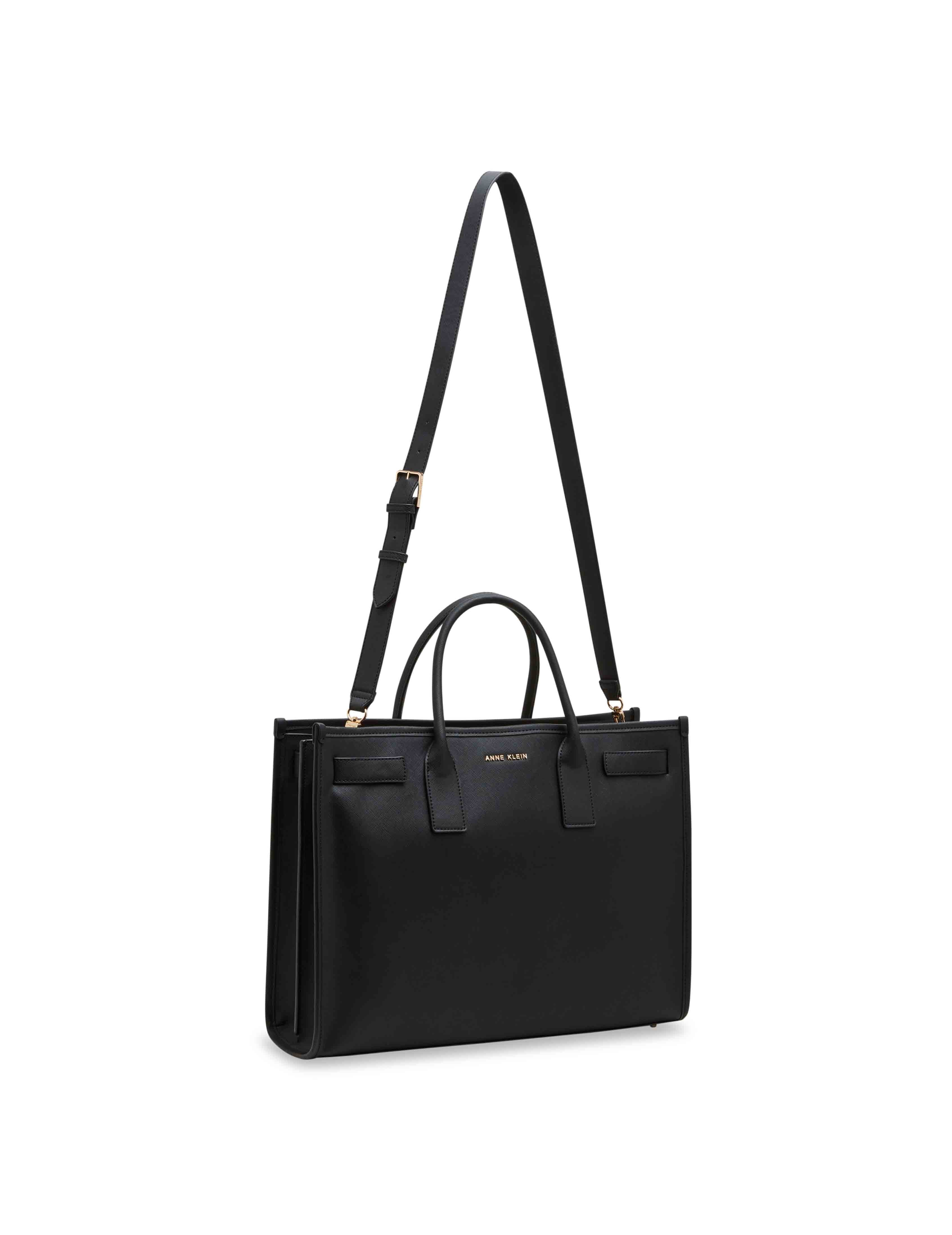 3 Piece Work Tote with Pouch Set - Anne Klein