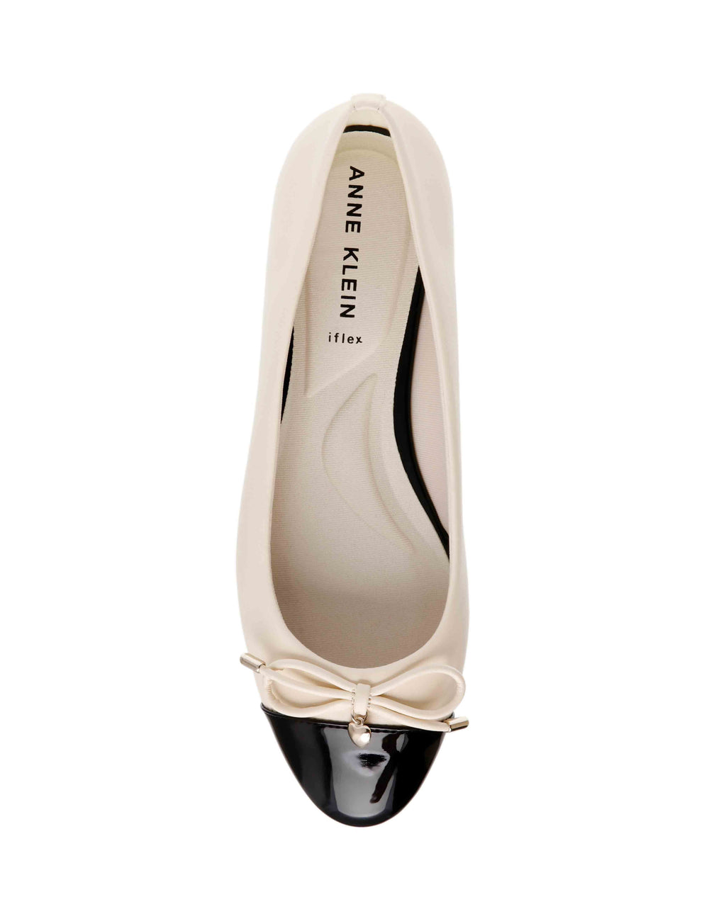 Anne Klein Luci Flat - Anne Klein Off-White / Black