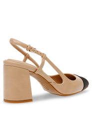 Brinlee Sling Back Pump - Anne Klein Nude/Black