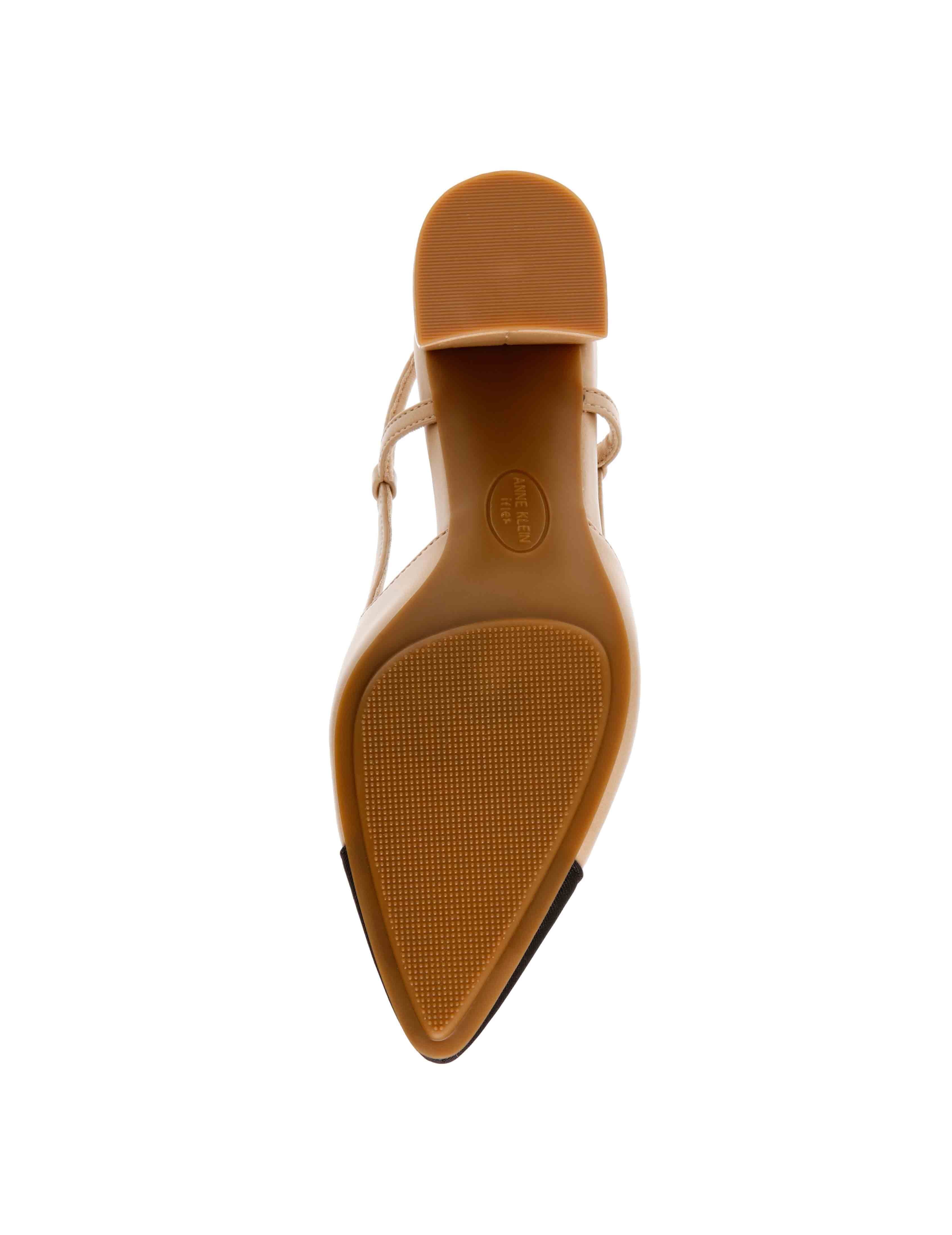 Brinlee Sling Back Pump - Anne Klein Nude/Black