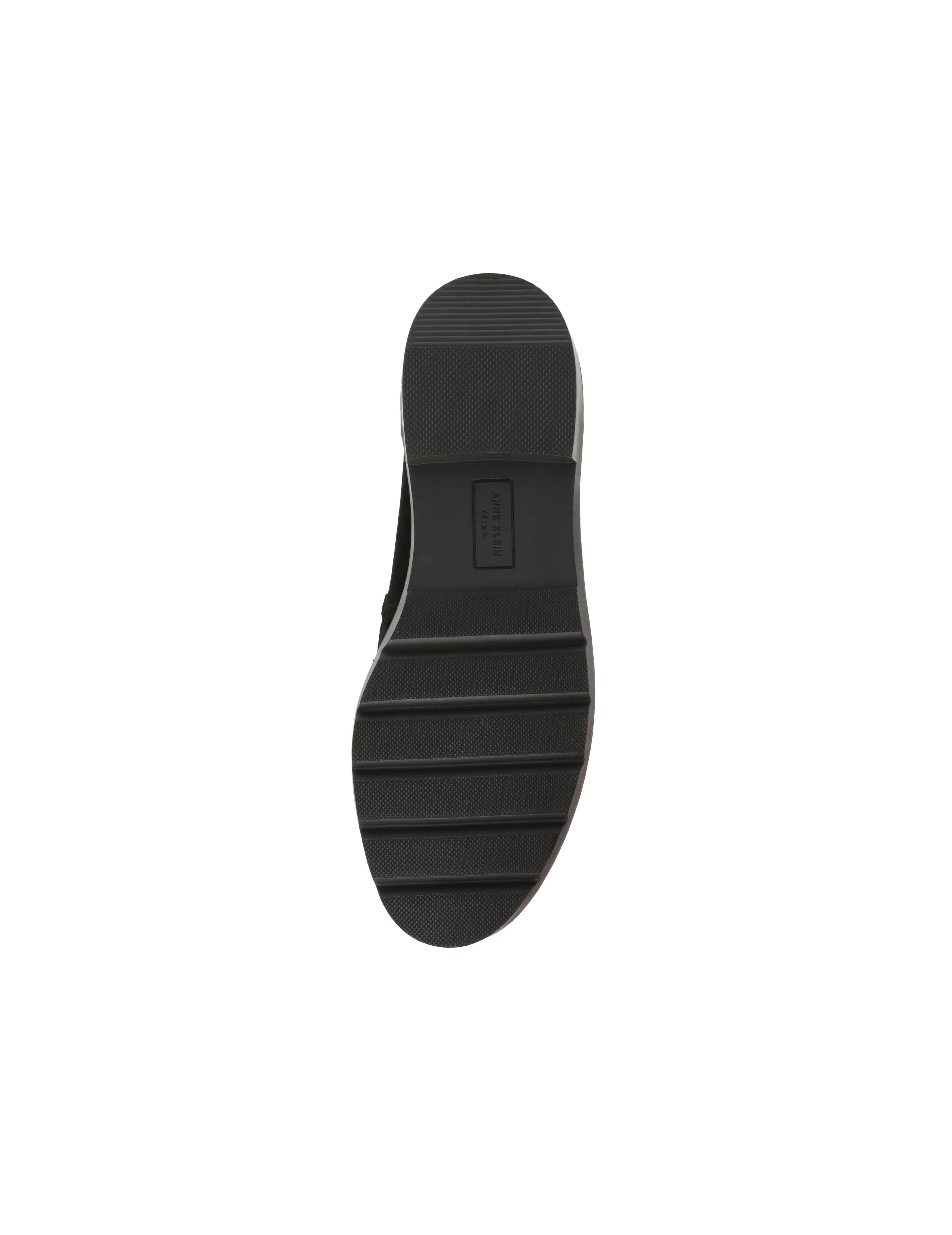 Emmylou Suede Loafers Black - Anne Klein Black