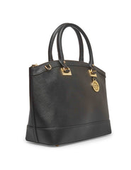 Anne Klein Large Dome Crossbody Satchel - Anne Klein Black
