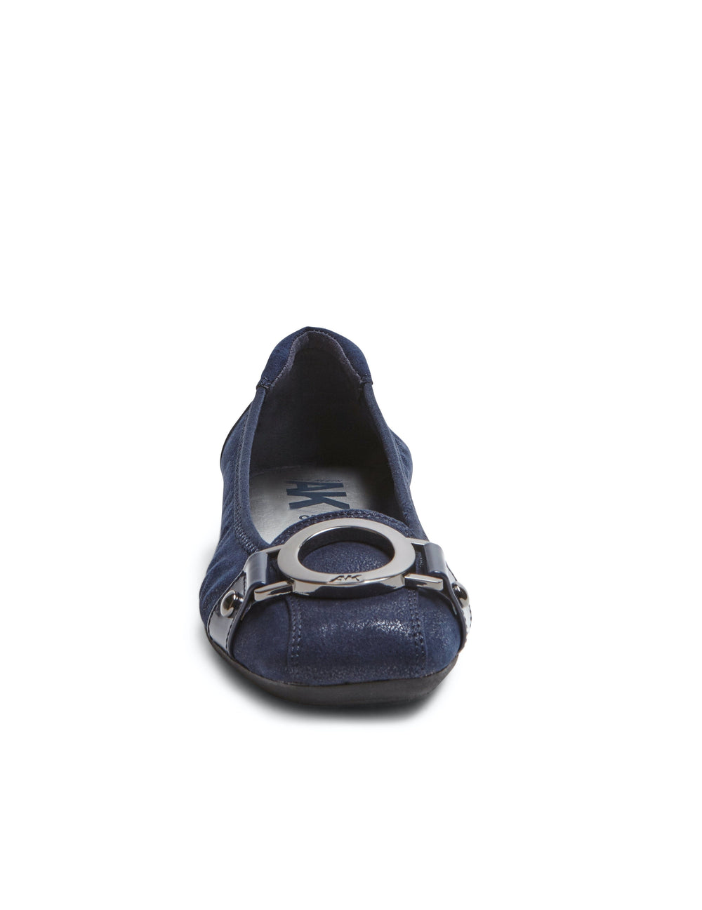 Umeko Flats Navy - Anne Klein Dark Navy Multi Fabric