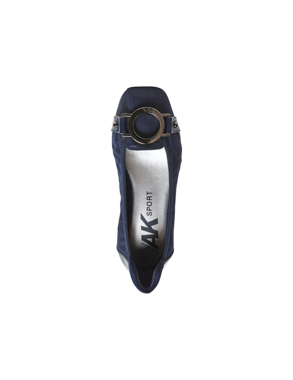 Umeko Flats Navy - Anne Klein Dark Navy Multi Fabric