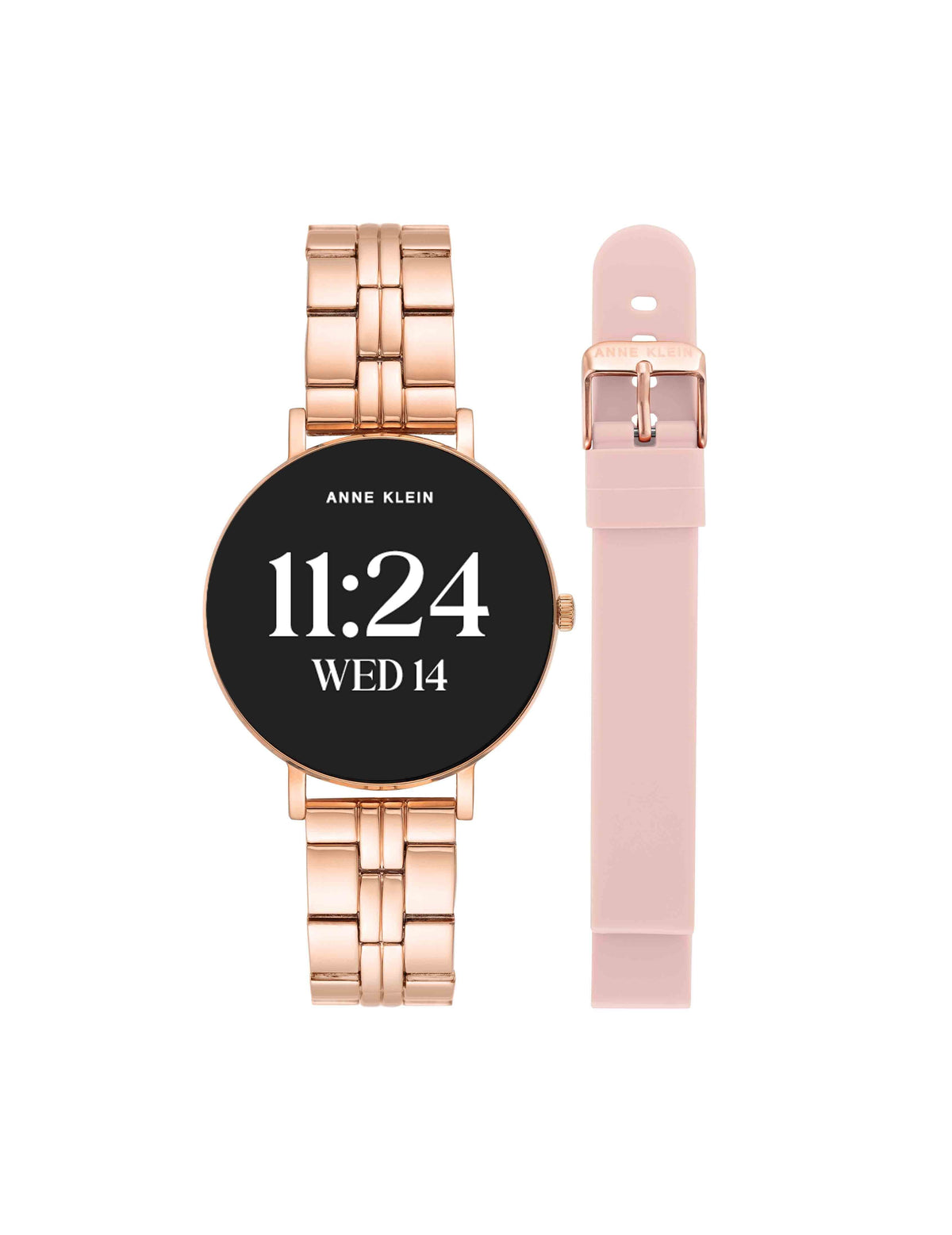 Connect It Prism Smartwatch Set - Anne Klein Rose-Tone/Pink