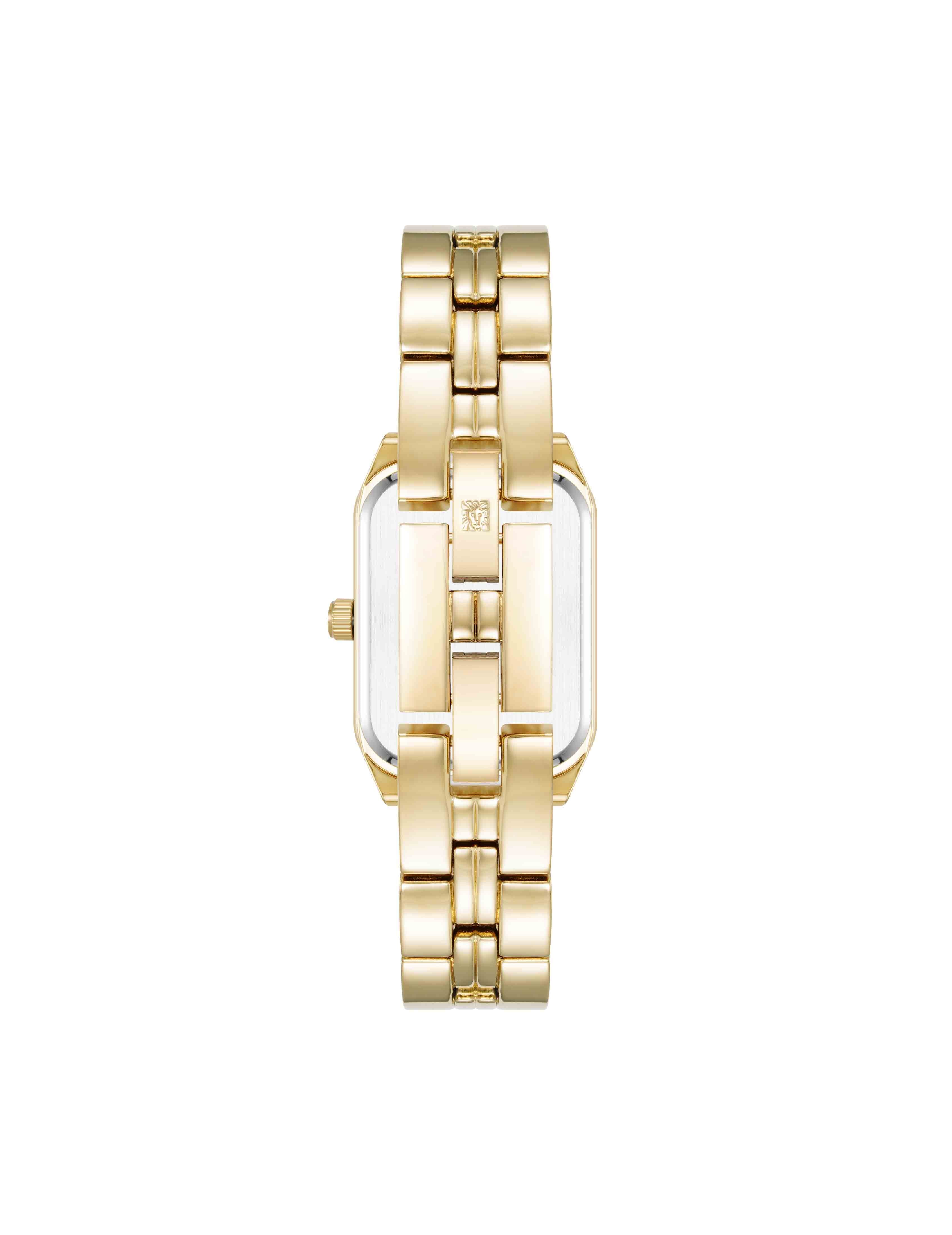 Octagonal Abalone Dial Bracelet Watch - Anne Klein Abalone/Two-Tone
