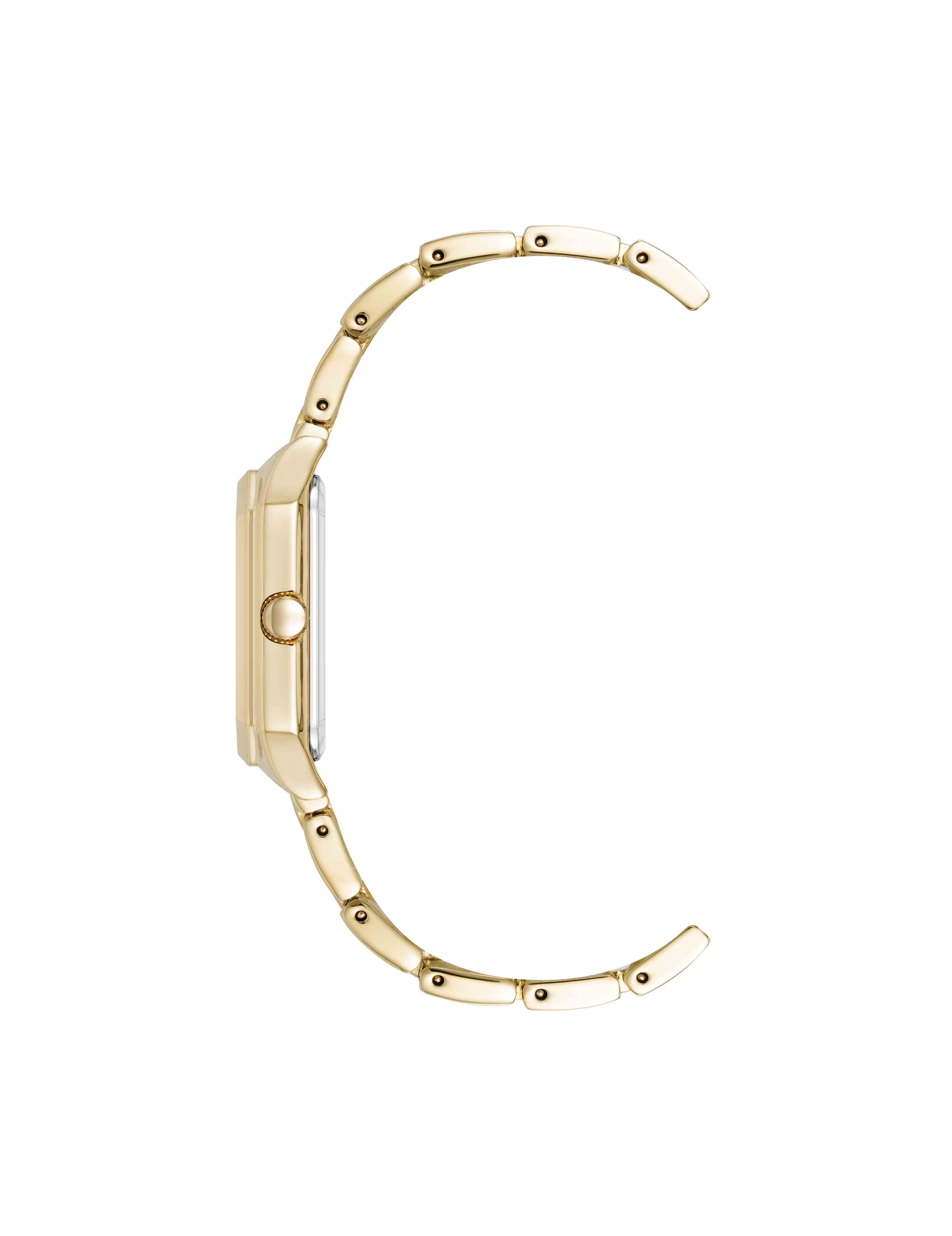 Octagonal Abalone Dial Bracelet Watch - Anne Klein Abalone/Two-Tone