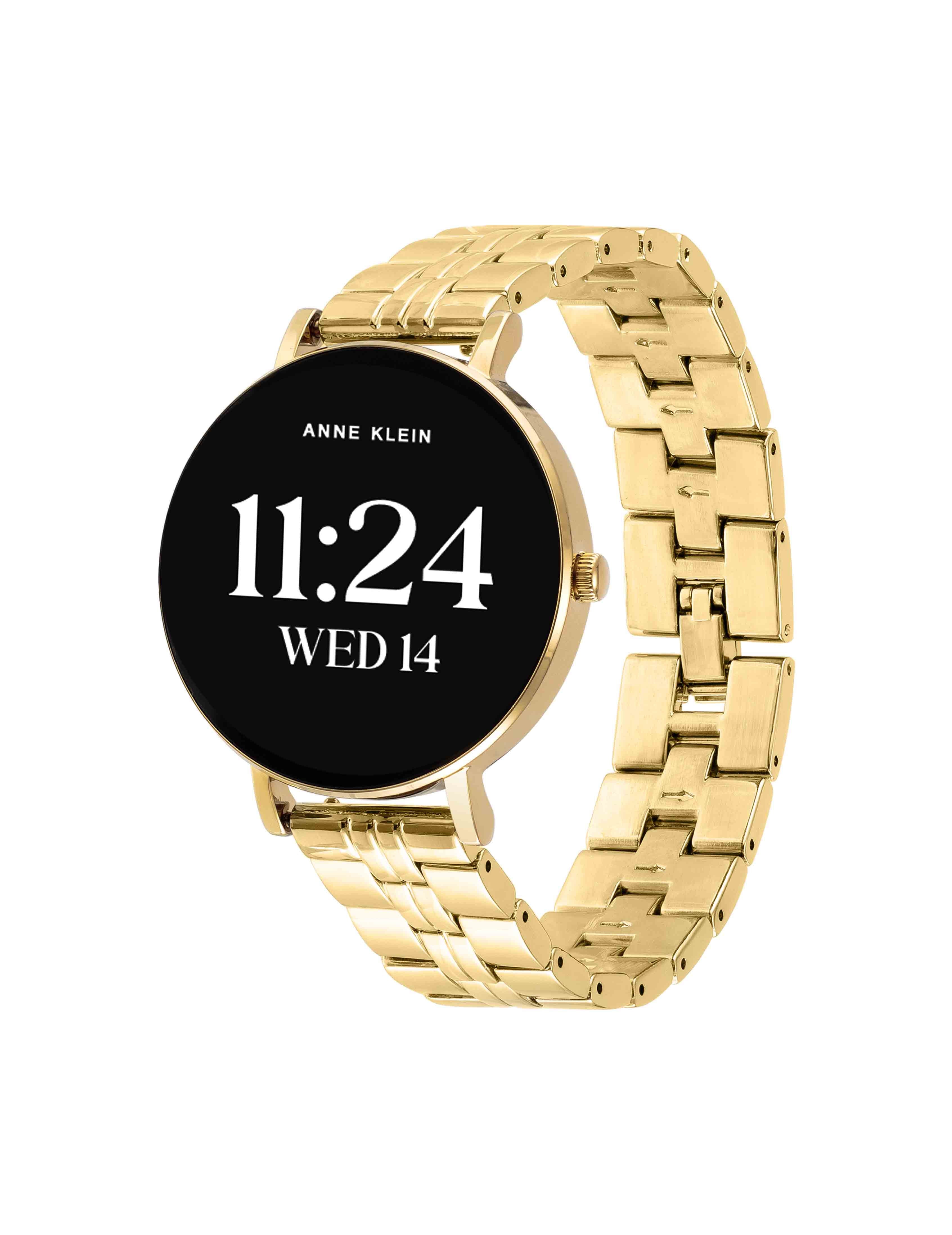 Connect It Prism Smartwatch Set - Anne Klein Gold-Tone/White