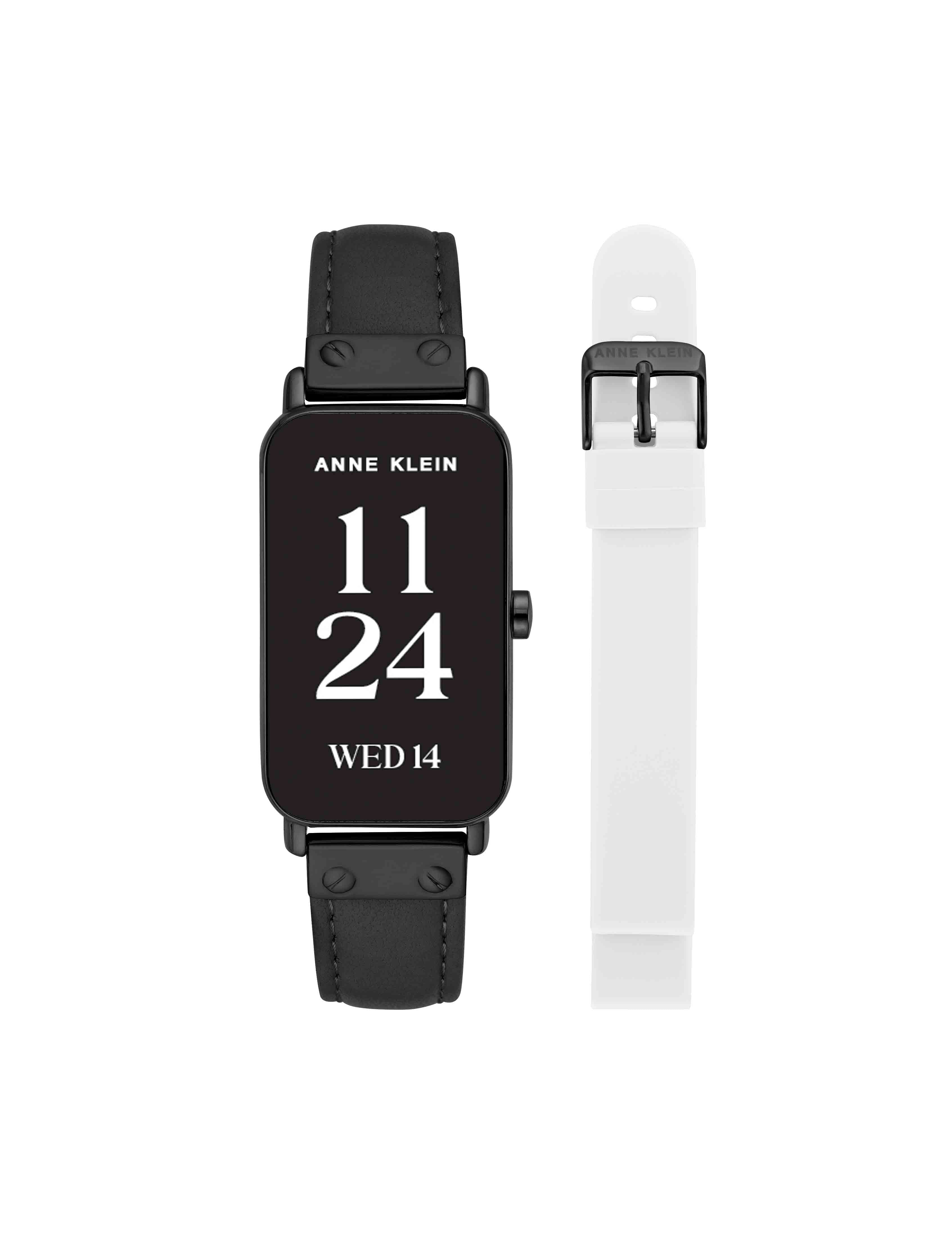 Connect It Illume Smartwatch Set - Anne Klein Black/White