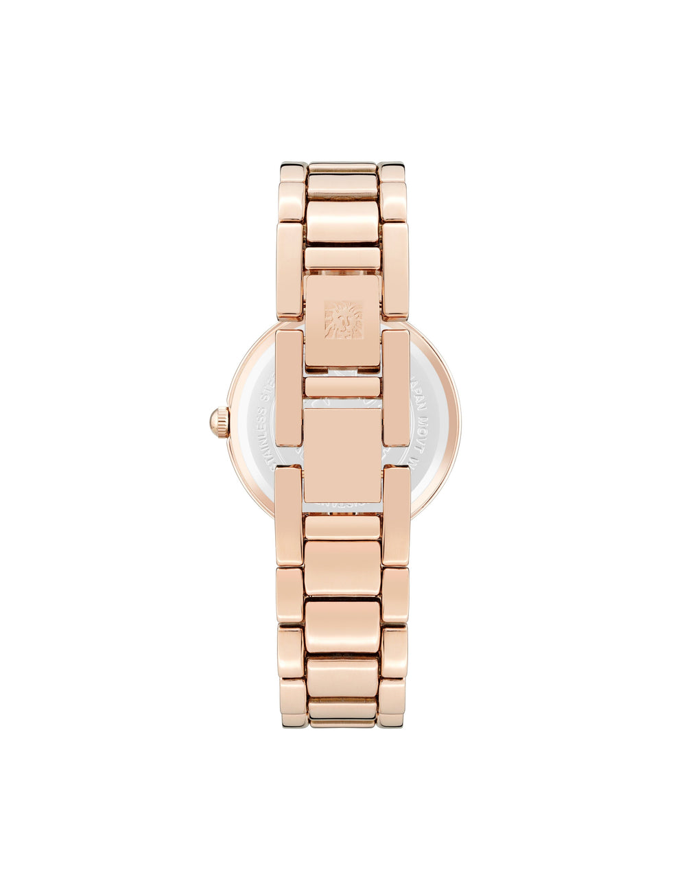 Diamond Dial Bracelet Watch - Anne Klein Rose-Tone/Green