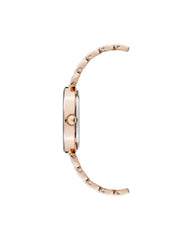 Diamond Dial Bracelet Watch - Anne Klein Rose-Tone/Green