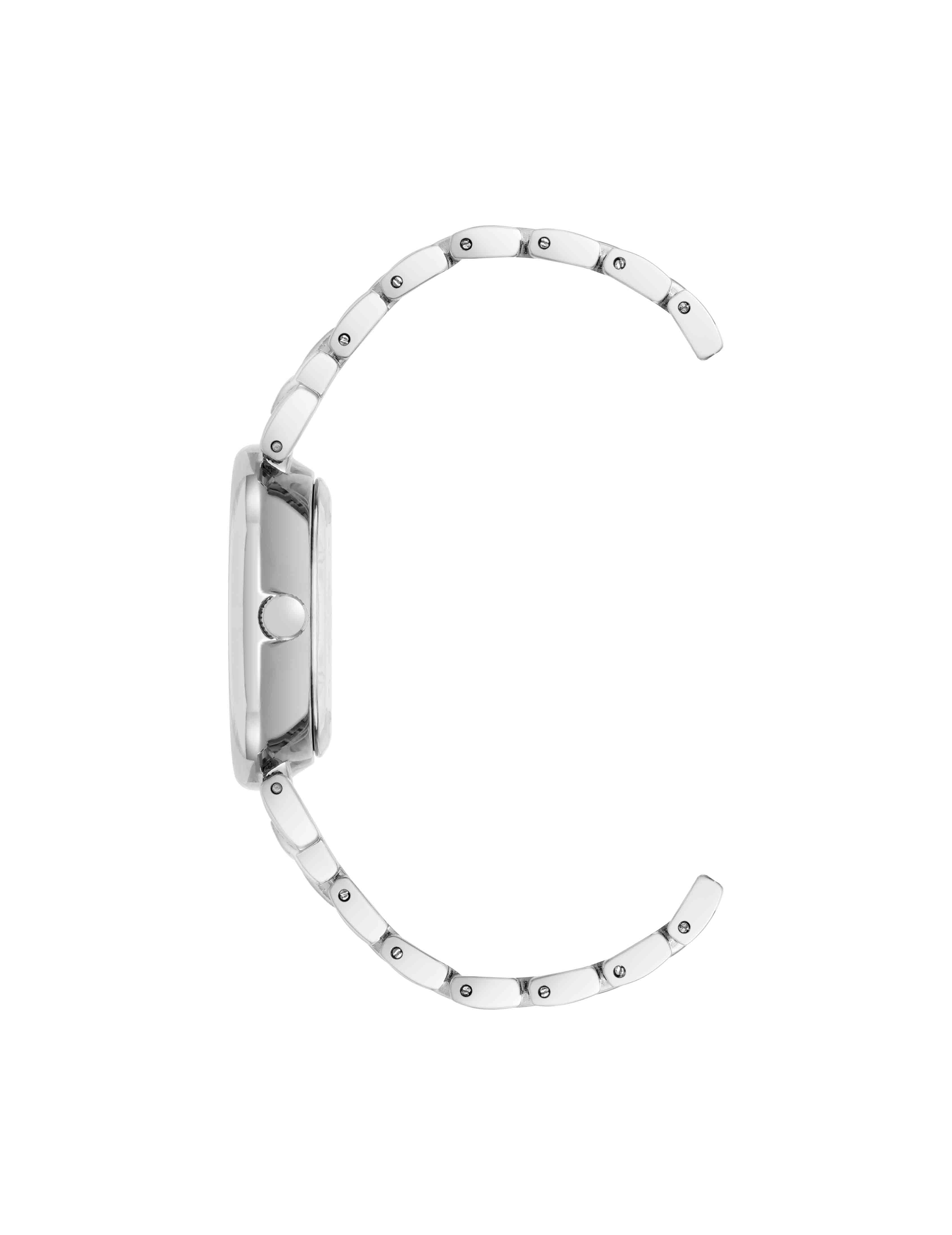 Classic Elegance Oval Watch - Anne Klein Silver-Tone