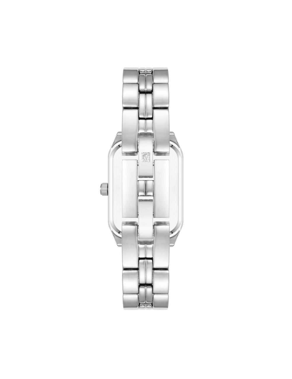 Octagonal Shaped Metal Bracelet Watch - Anne Klein Mint/Silver-Tone