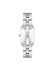 Octagonal Shaped Metal Bracelet Watch - Anne Klein Mint/Silver-Tone