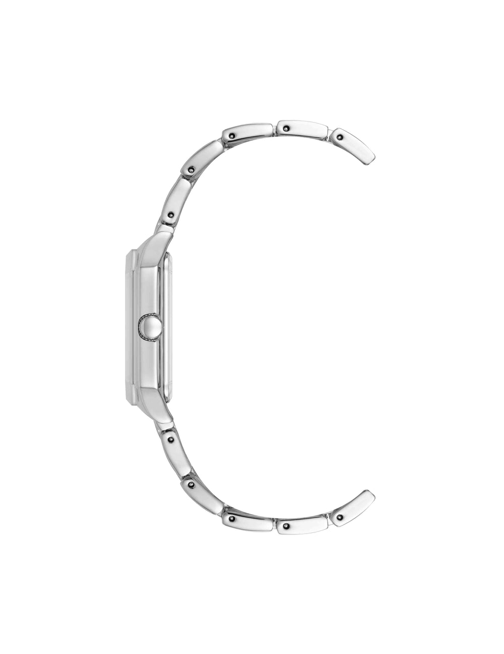 Octagonal Shaped Metal Bracelet Watch - Anne Klein Mint/Silver-Tone