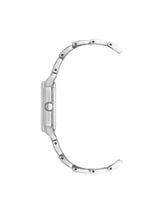 Octagonal Shaped Metal Bracelet Watch - Anne Klein Mint/Silver-Tone
