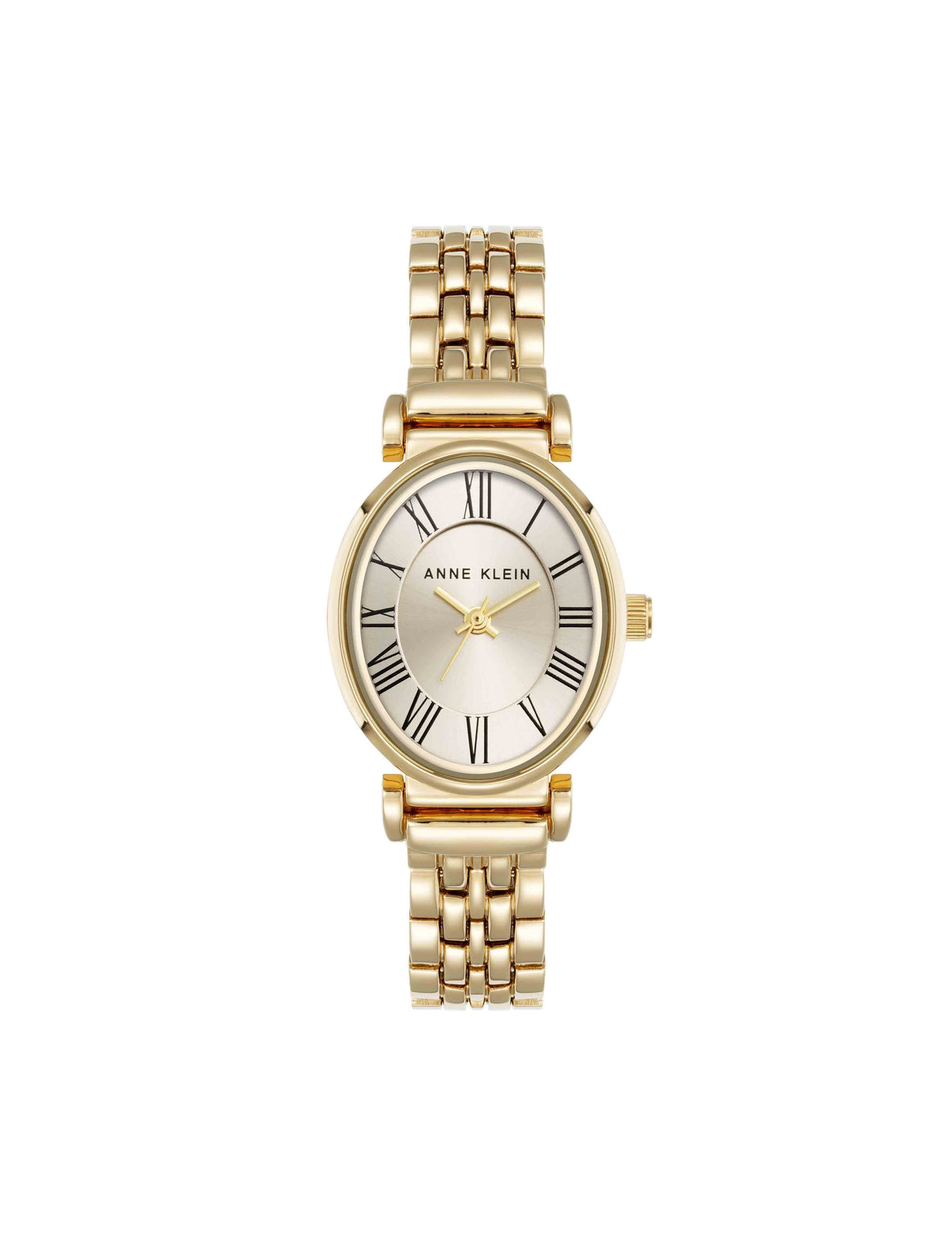 Classic Elegance Oval Watch - Anne Klein Gold-Tone