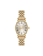 Classic Elegance Oval Watch - Anne Klein Gold-Tone
