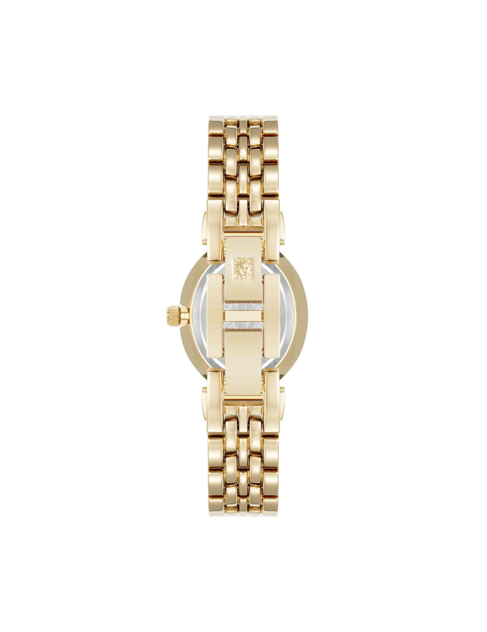 Classic Elegance Oval Watch - Anne Klein Gold-Tone