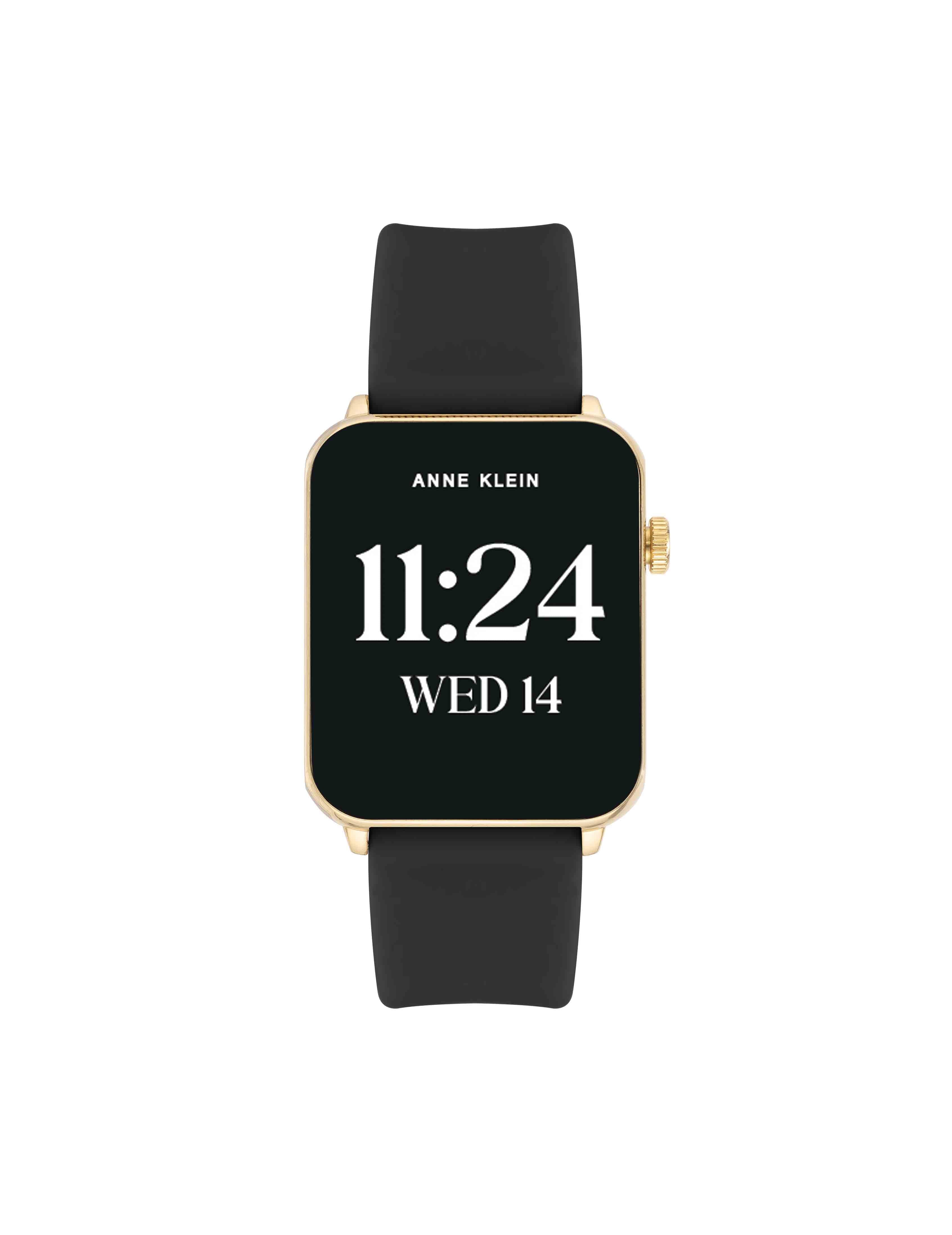 Connect It Stellar Smartwatch Set - Anne Klein Gold-Tone/Black