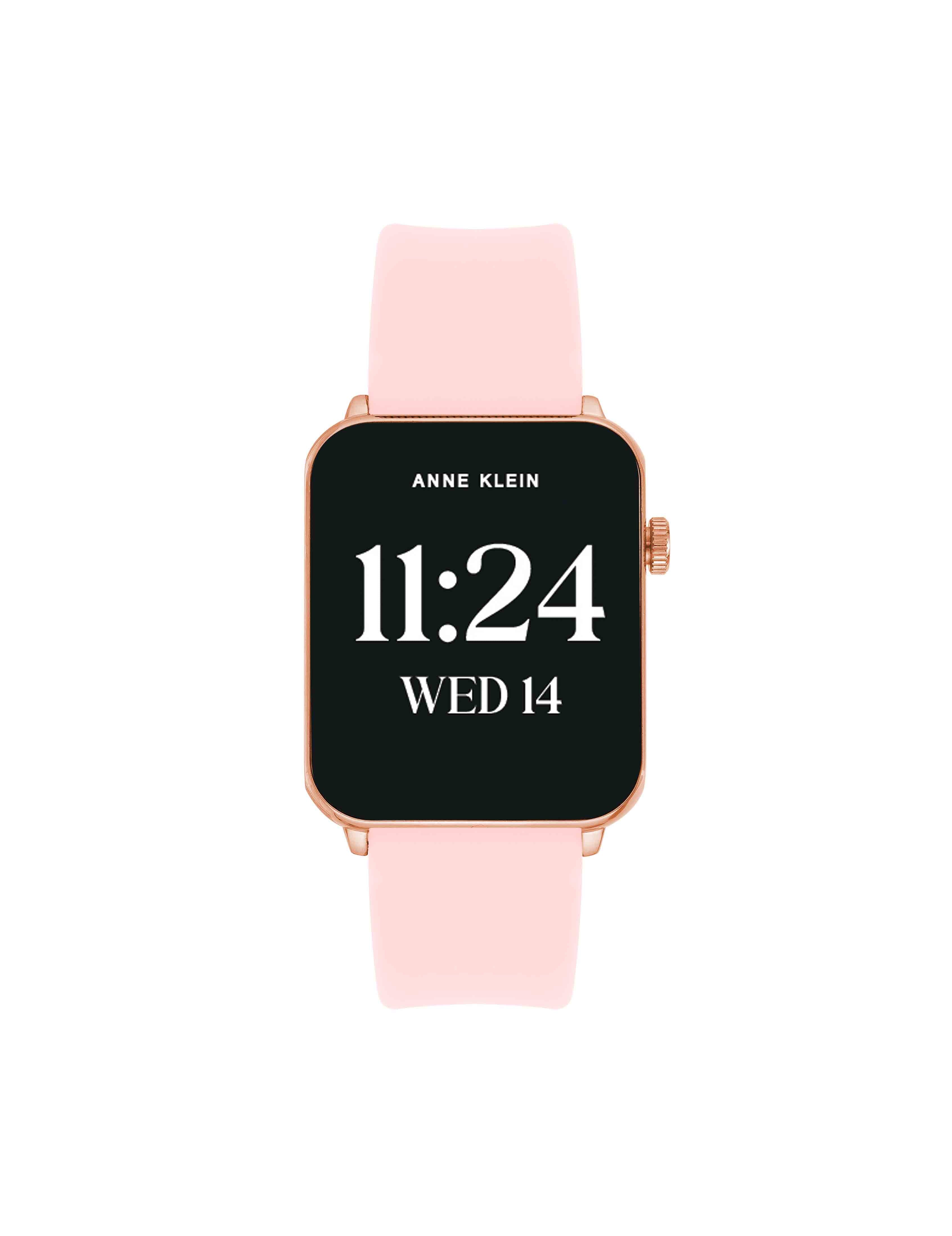 Connect It Stellar Smartwatch Set - Anne Klein Rose-Tone/Pink