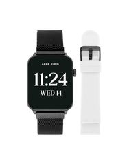 Connect It Stellar Smartwatch Set - Anne Klein Black/White