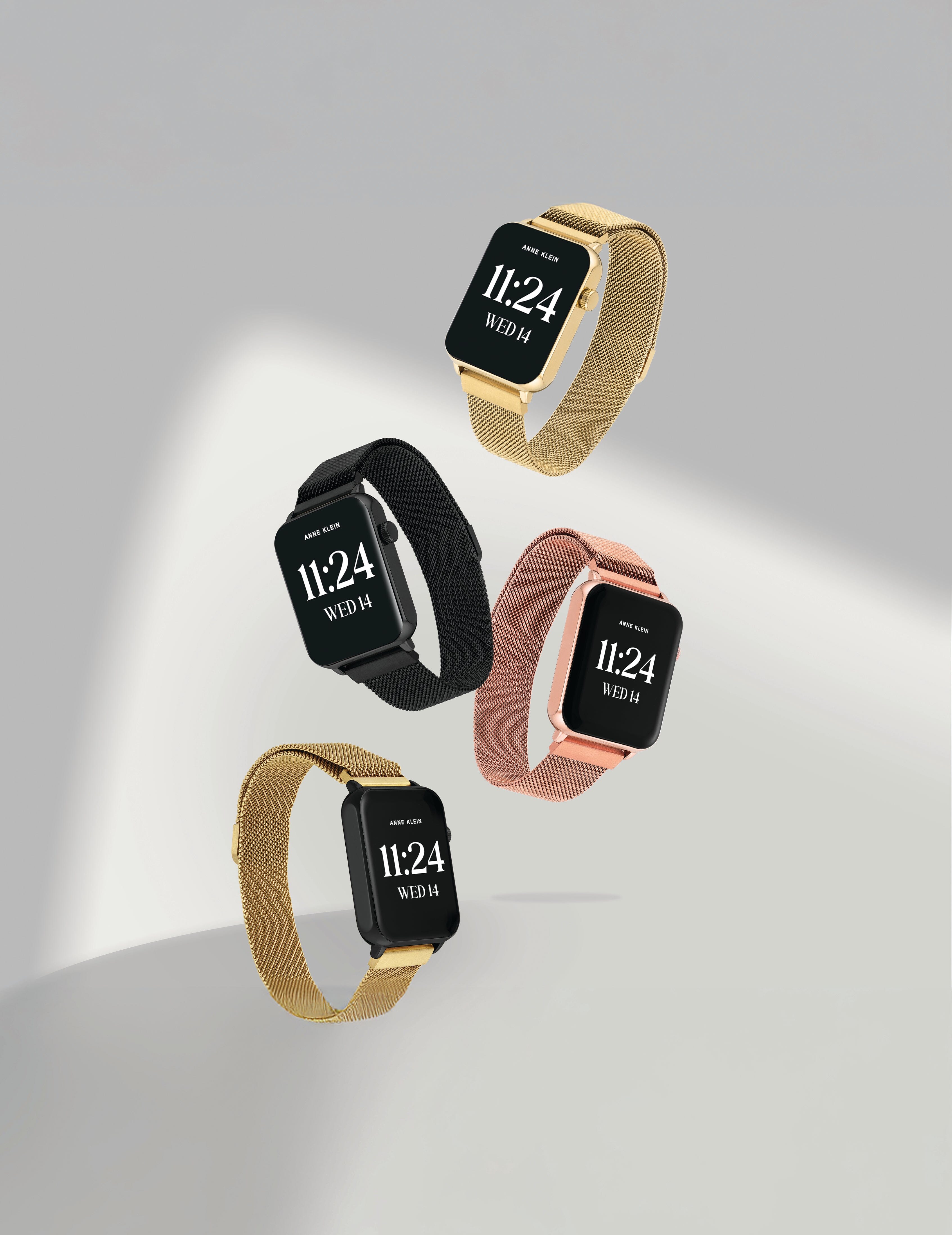 Connect It Stellar Smartwatch Set - Anne Klein Black/White