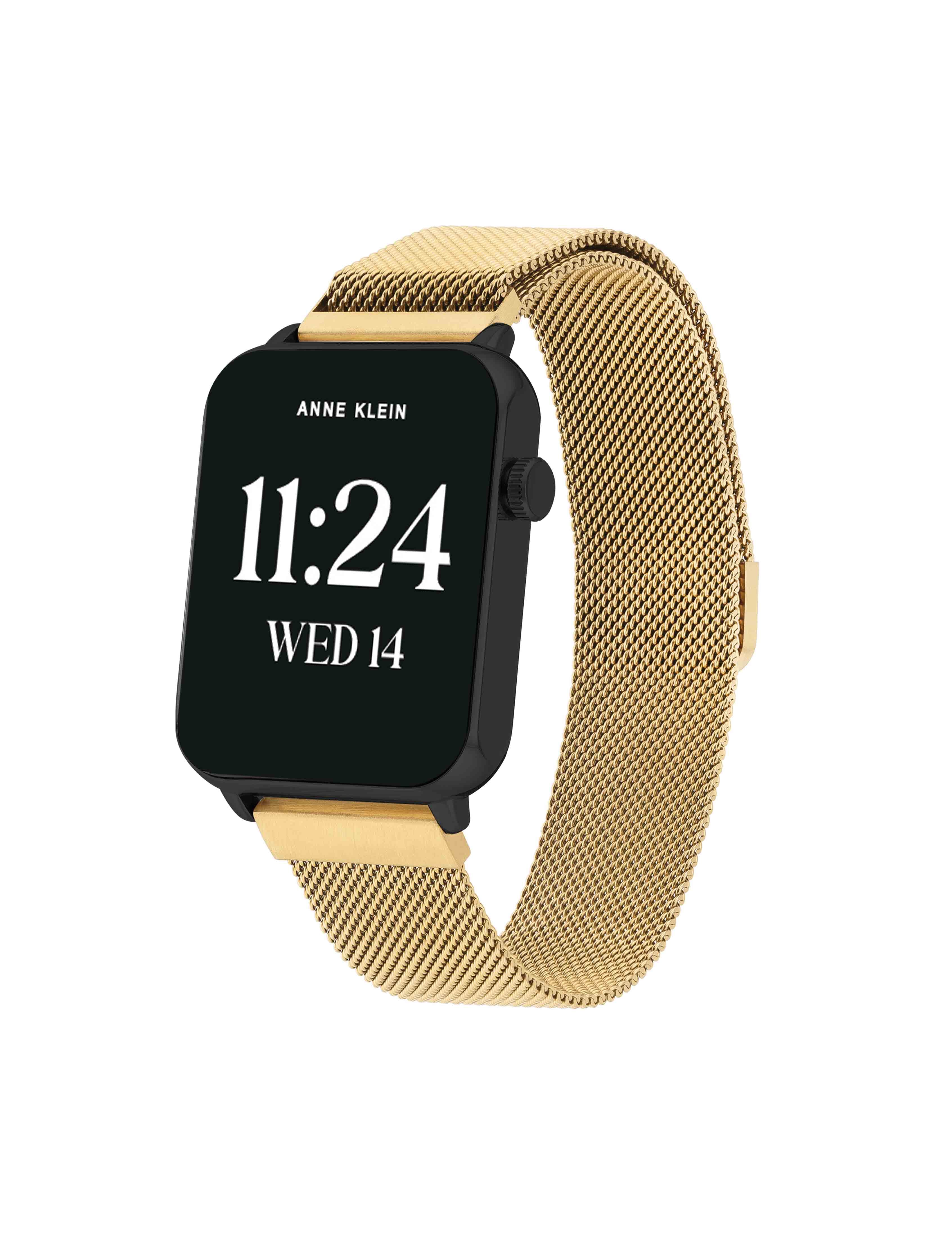 Connect It Stellar Smartwatch Set - Anne Klein Gold-Tone/Red