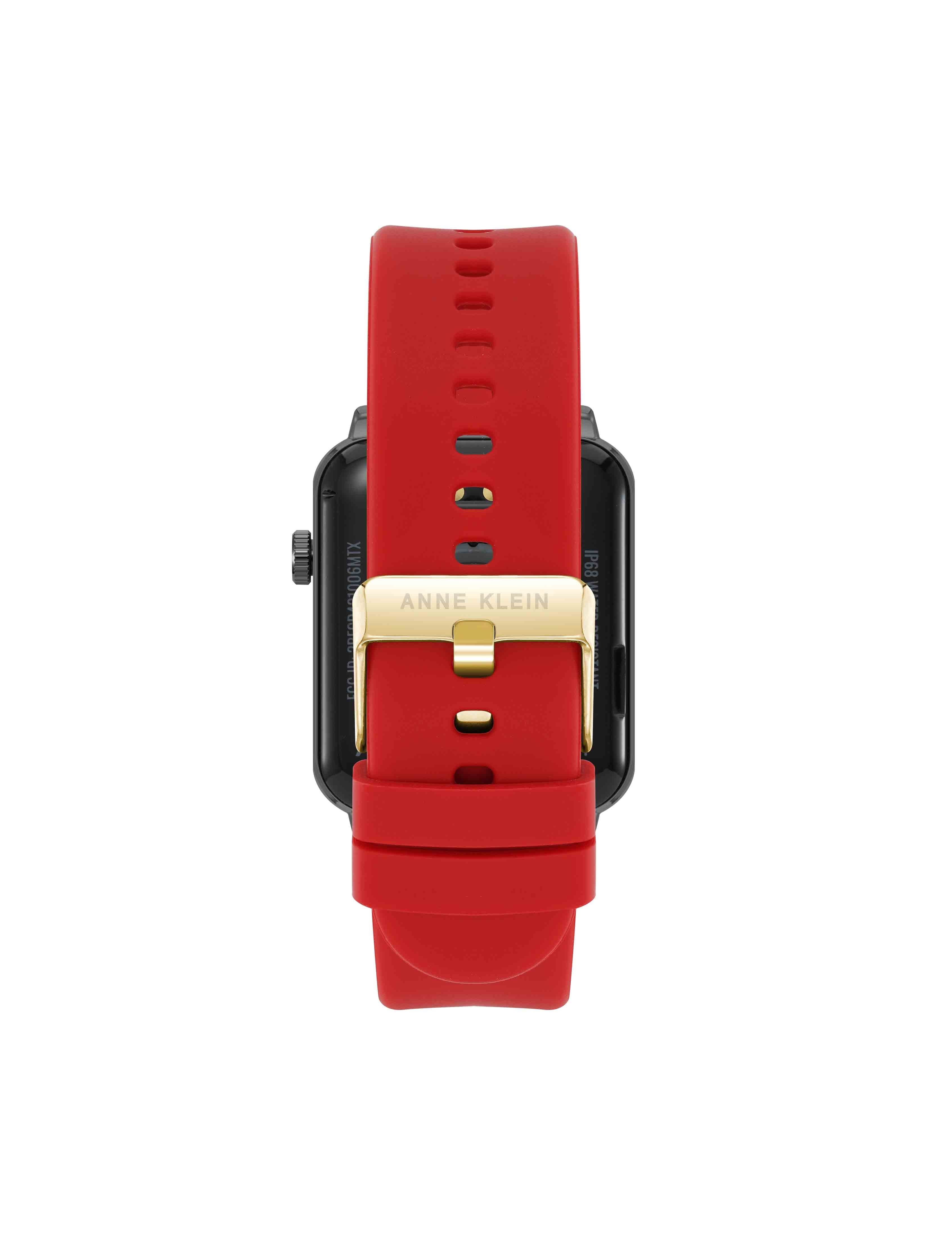 Connect It Stellar Smartwatch Set - Anne Klein Gold-Tone/Red