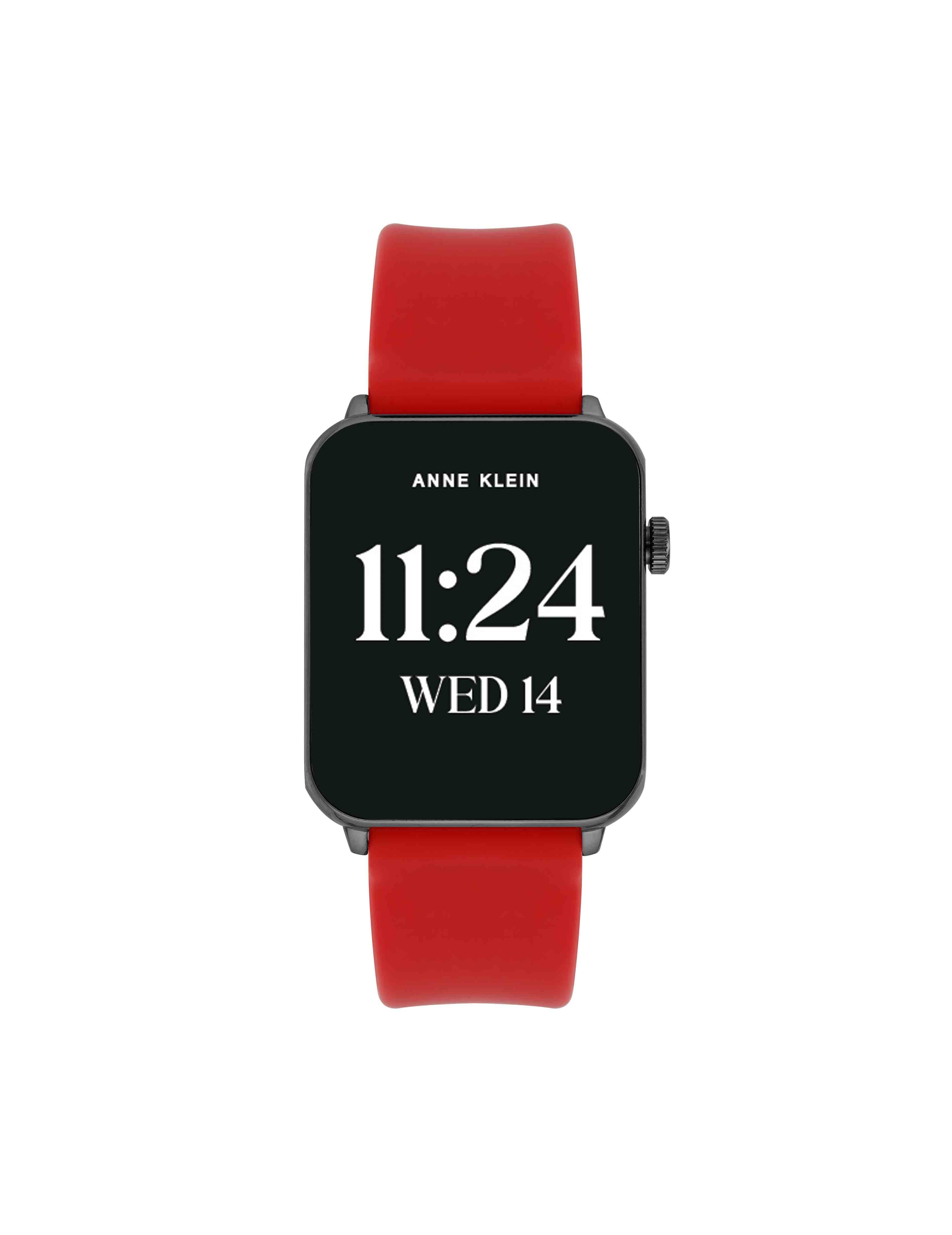 Connect It Stellar Smartwatch Set - Anne Klein Gold-Tone/Red