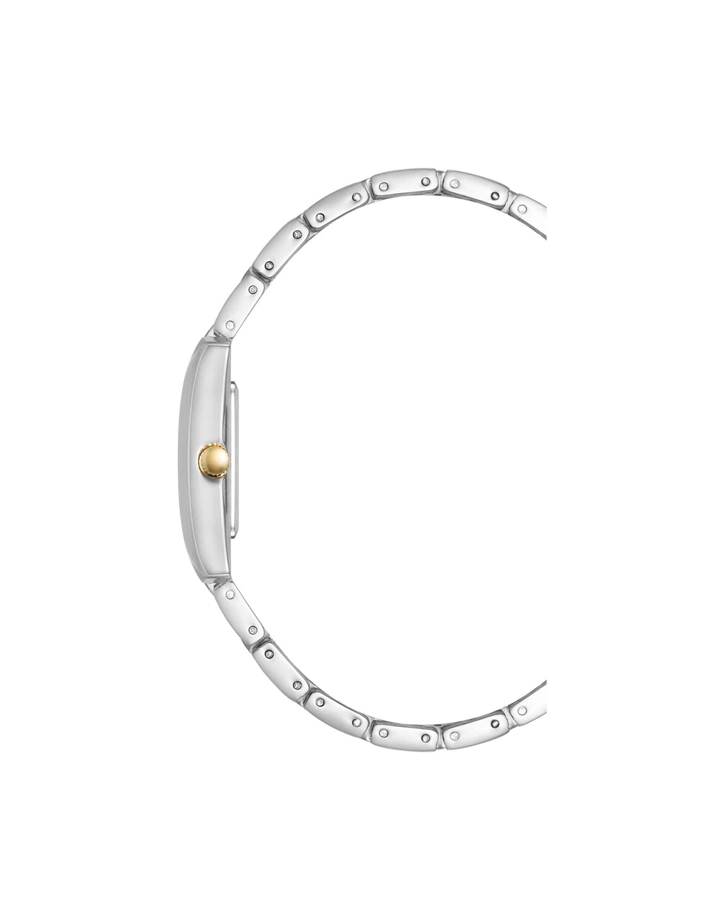 Rectangular Roman Numeral Watch - Anne Klein Two-Tone