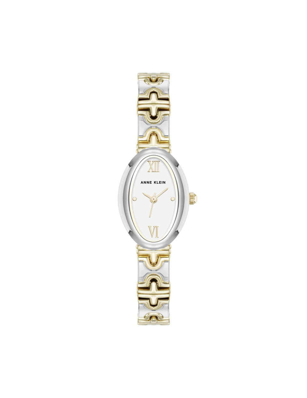 Enduring Oval Bracelet Watch - Anne Klein Silver-Tone/Gold-Tone