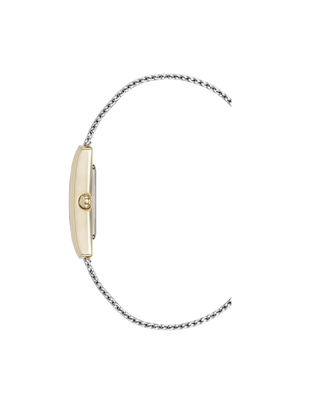 Petite Diamond Dial Bracelet Watch - Anne Klein Silver-Tone/Gold-Tone
