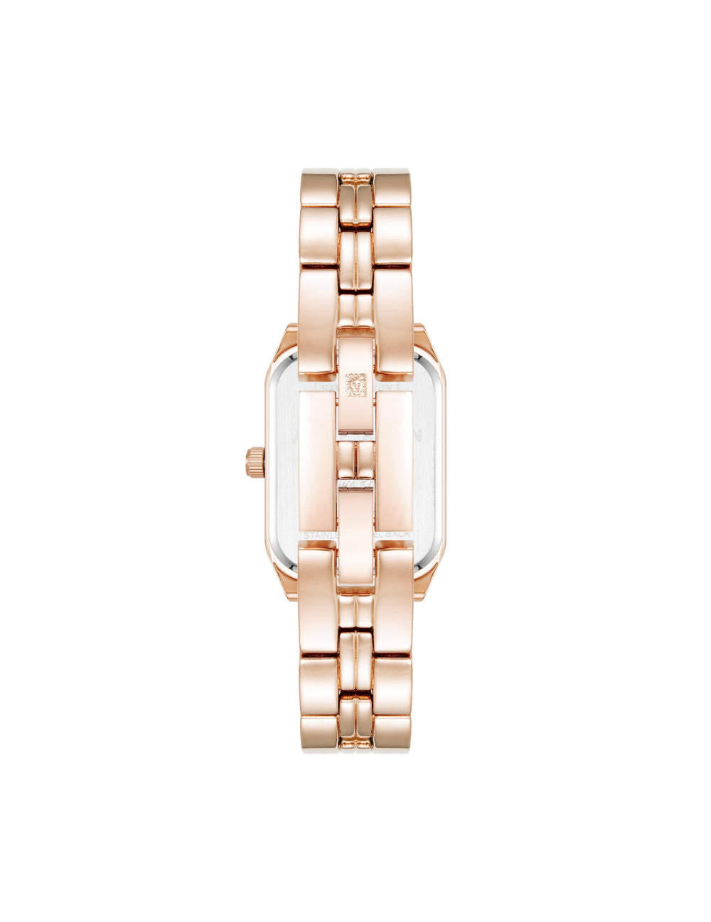Butterfly Dial Leather Strap Watch in Rose Gold-Tone - Anne Klein Rose Gold-Tone