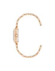 Petite Octagonal Bracelet Watch in Rose Gold - Anne Klein Rose-Tone