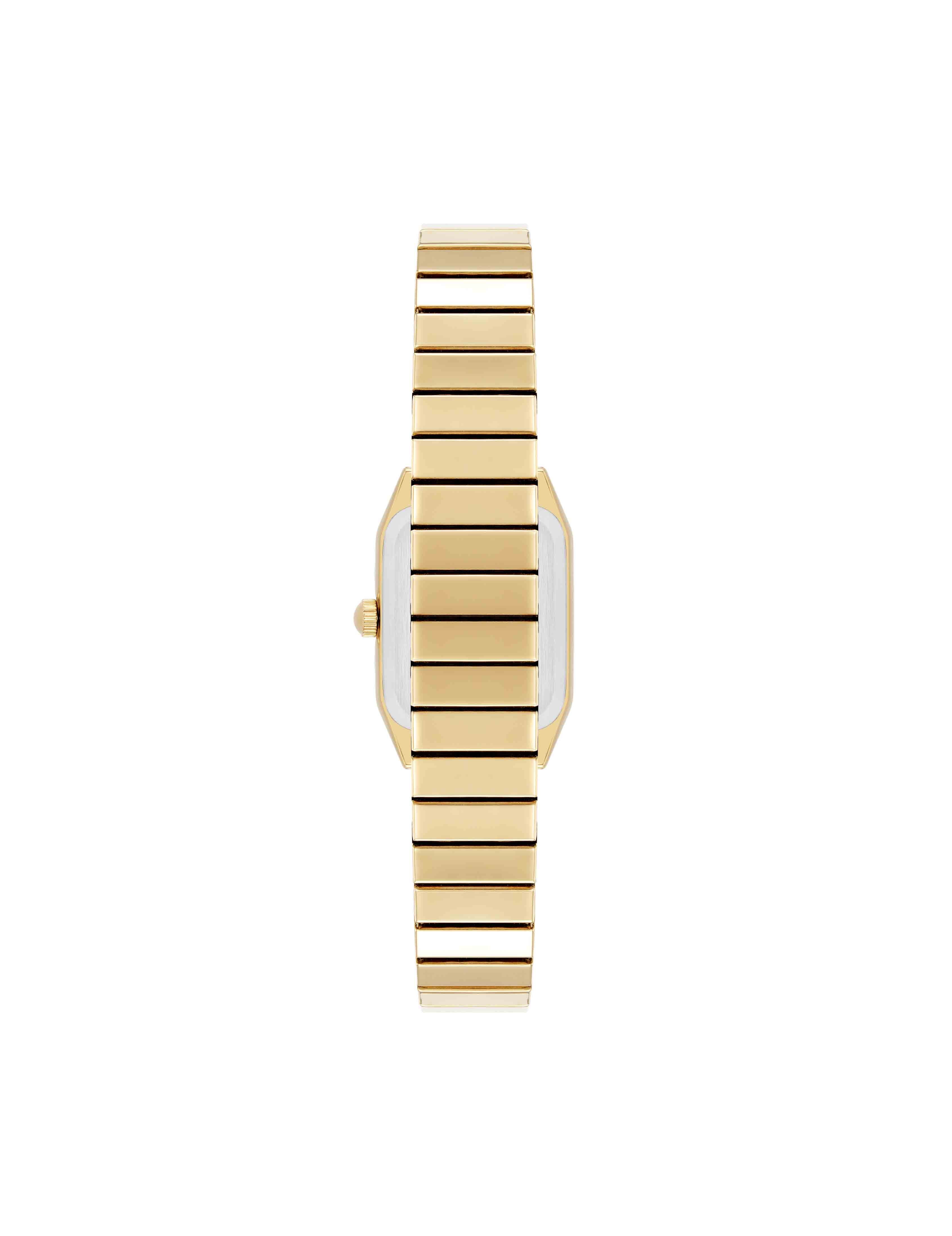 Shell Accented Expansion Band Watch - Anne Klein Mother-of-Pearl/Gold-Tone