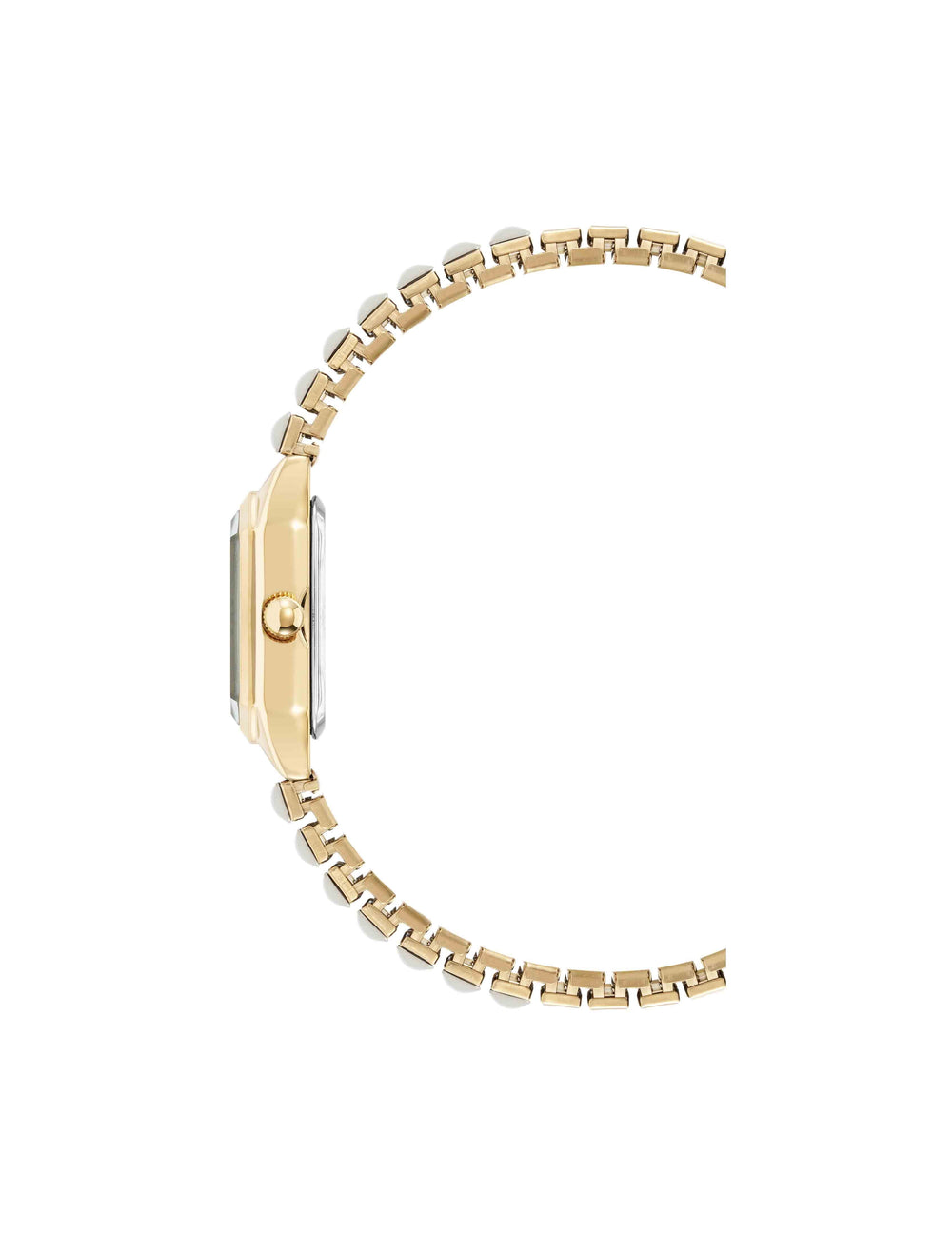 Shell Accented Expansion Band Watch - Anne Klein Mother-of-Pearl/Gold-Tone