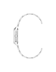 Octagonal Metal Bracelet Watch - Anne Klein Mother-of-pearl/Silver