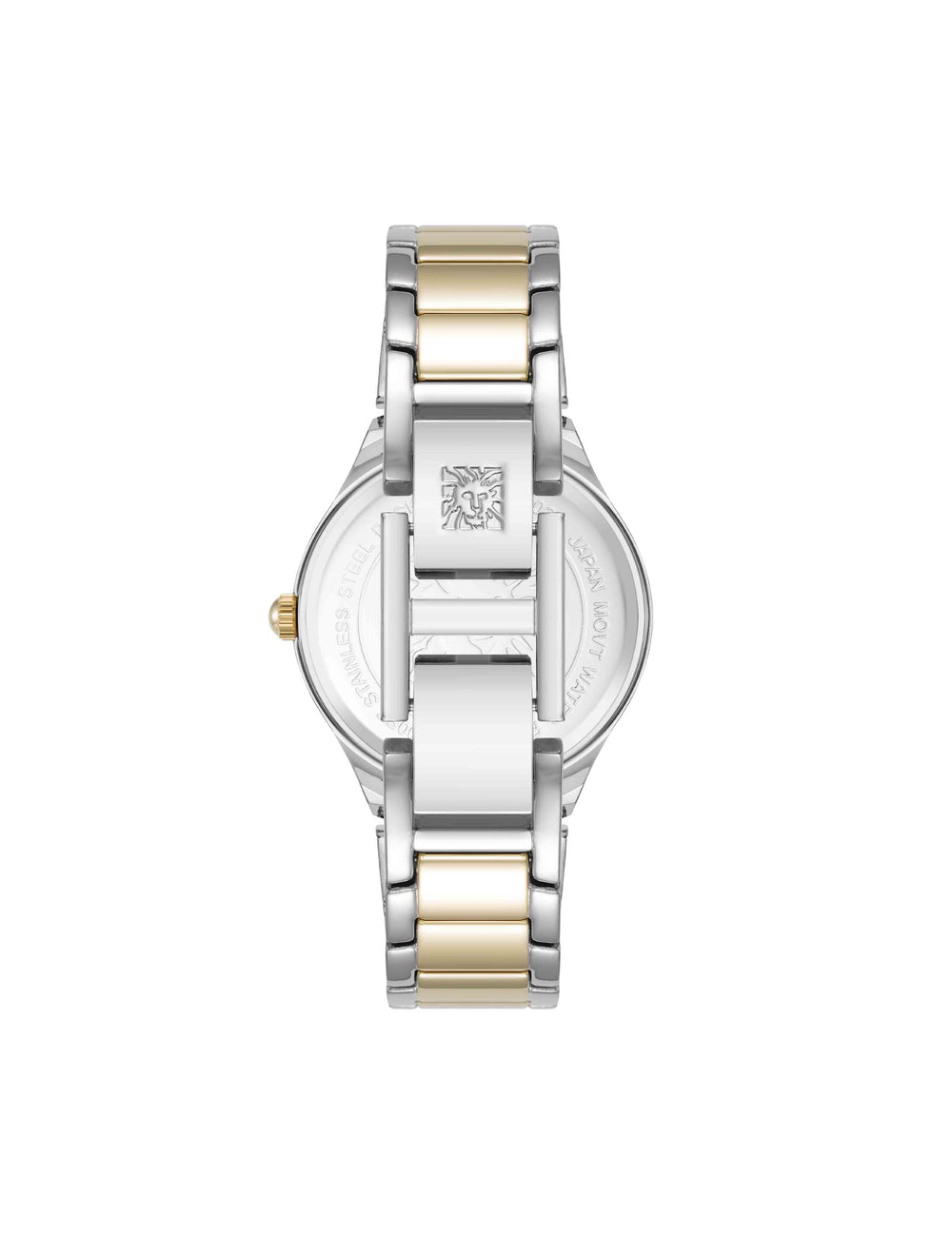 Cushion Case Metal Bracelet Watch - Anne Klein Two-Tone