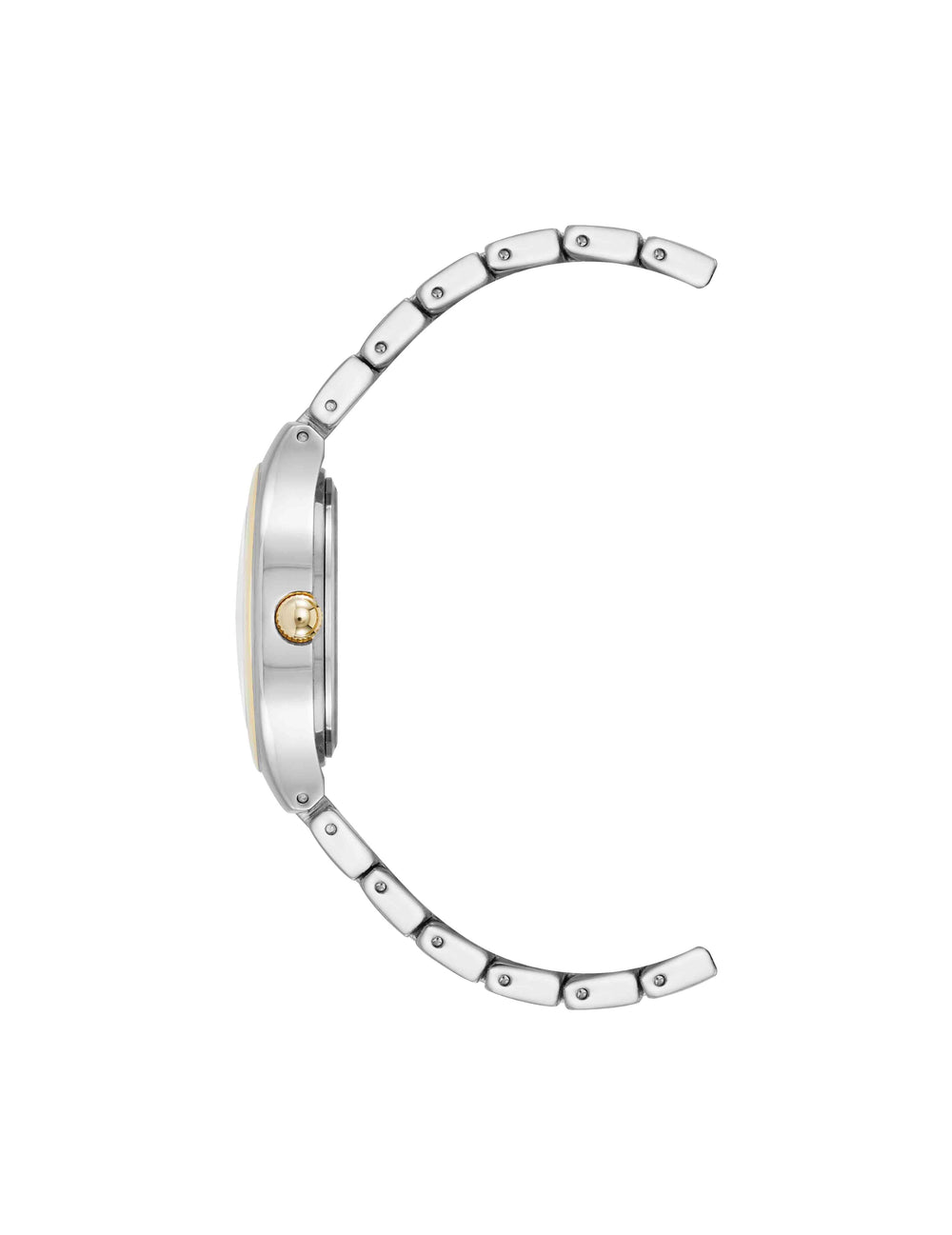 Cushion Case Metal Bracelet Watch - Anne Klein Two-Tone