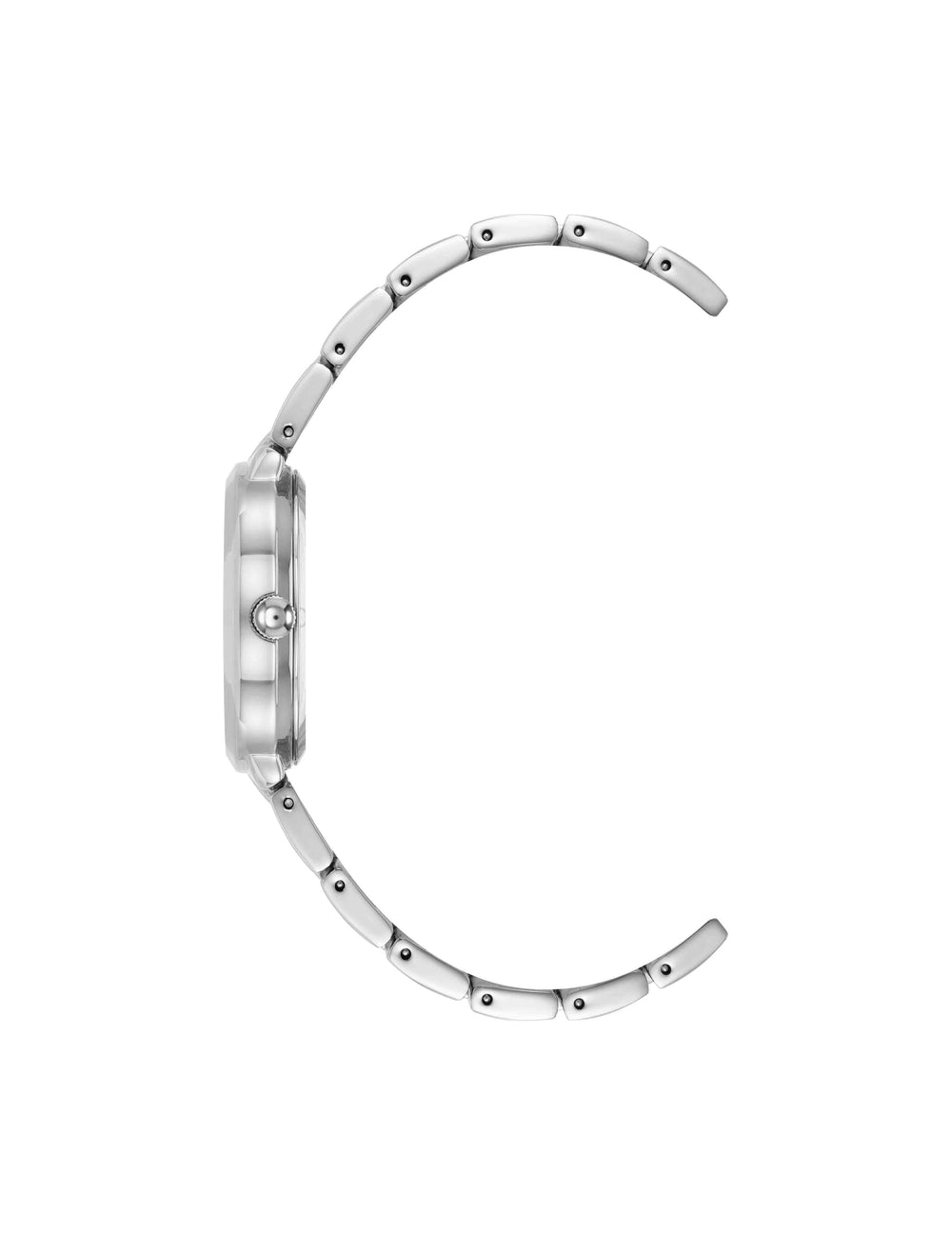 Minimalist Oval Case Watch - Anne Klein Silver-Tone