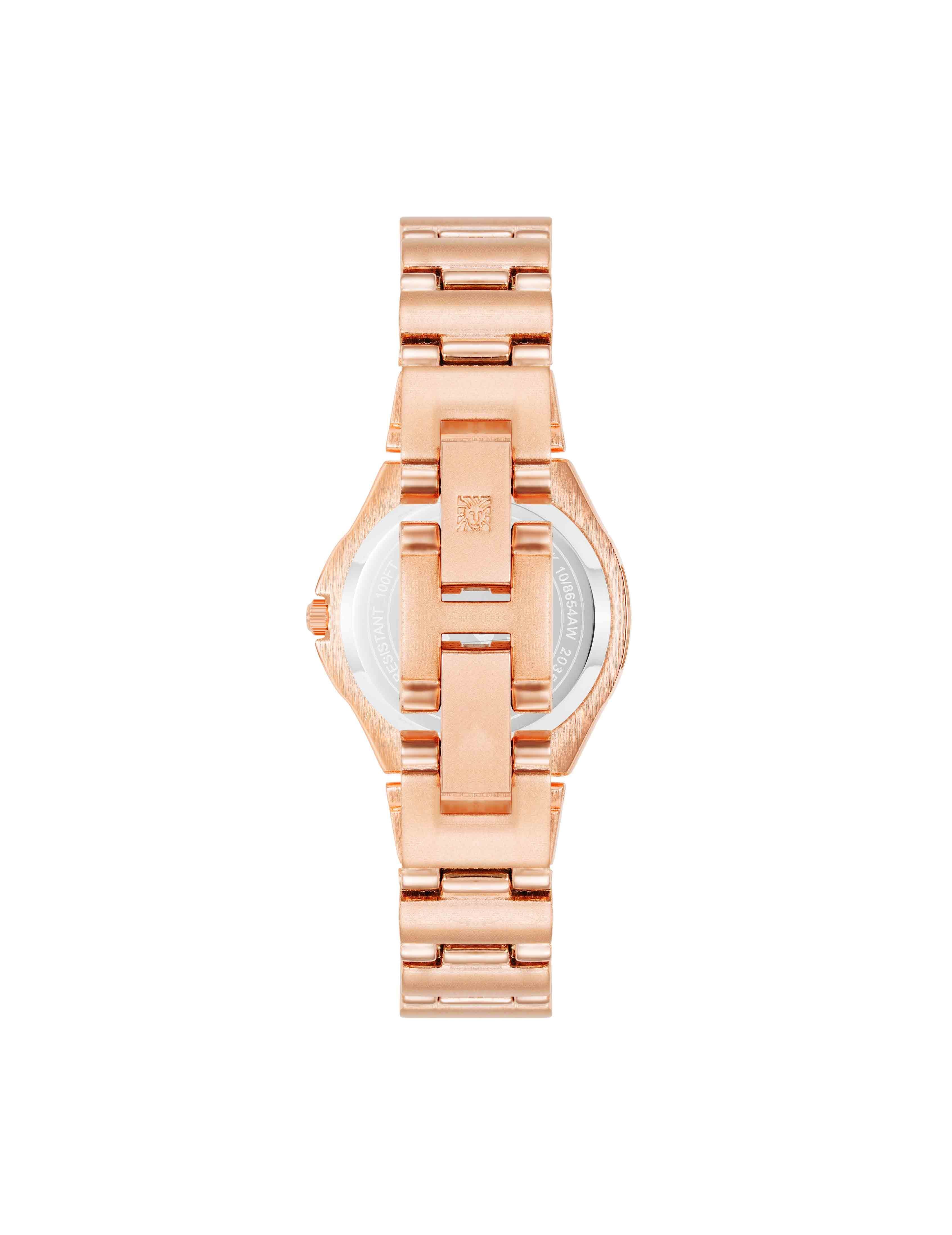 Everyday Metal Bracelet Watch - Anne Klein Rose-Tone