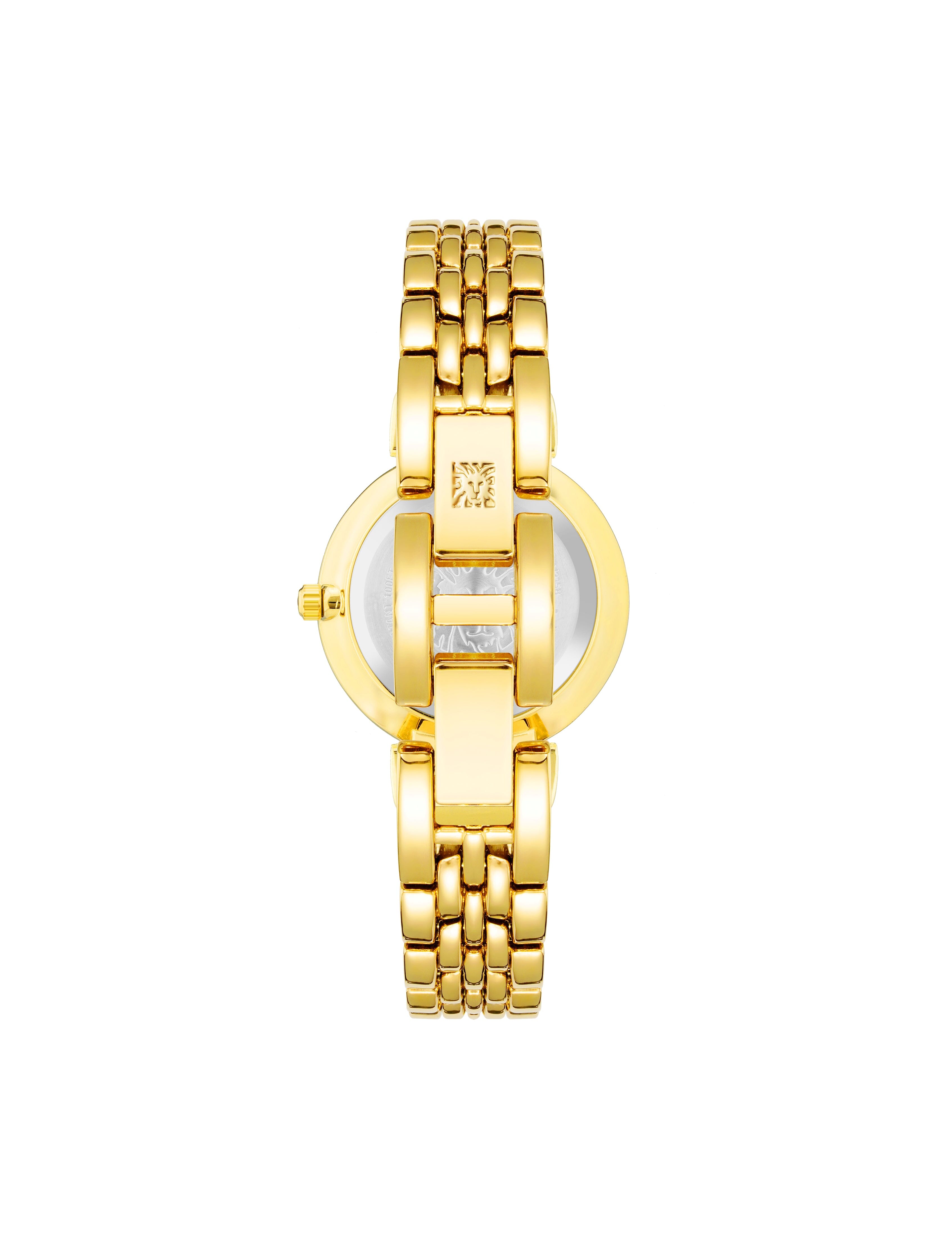 Roman Numeral Dial Watch - Anne Klein Gold-tone/Blush