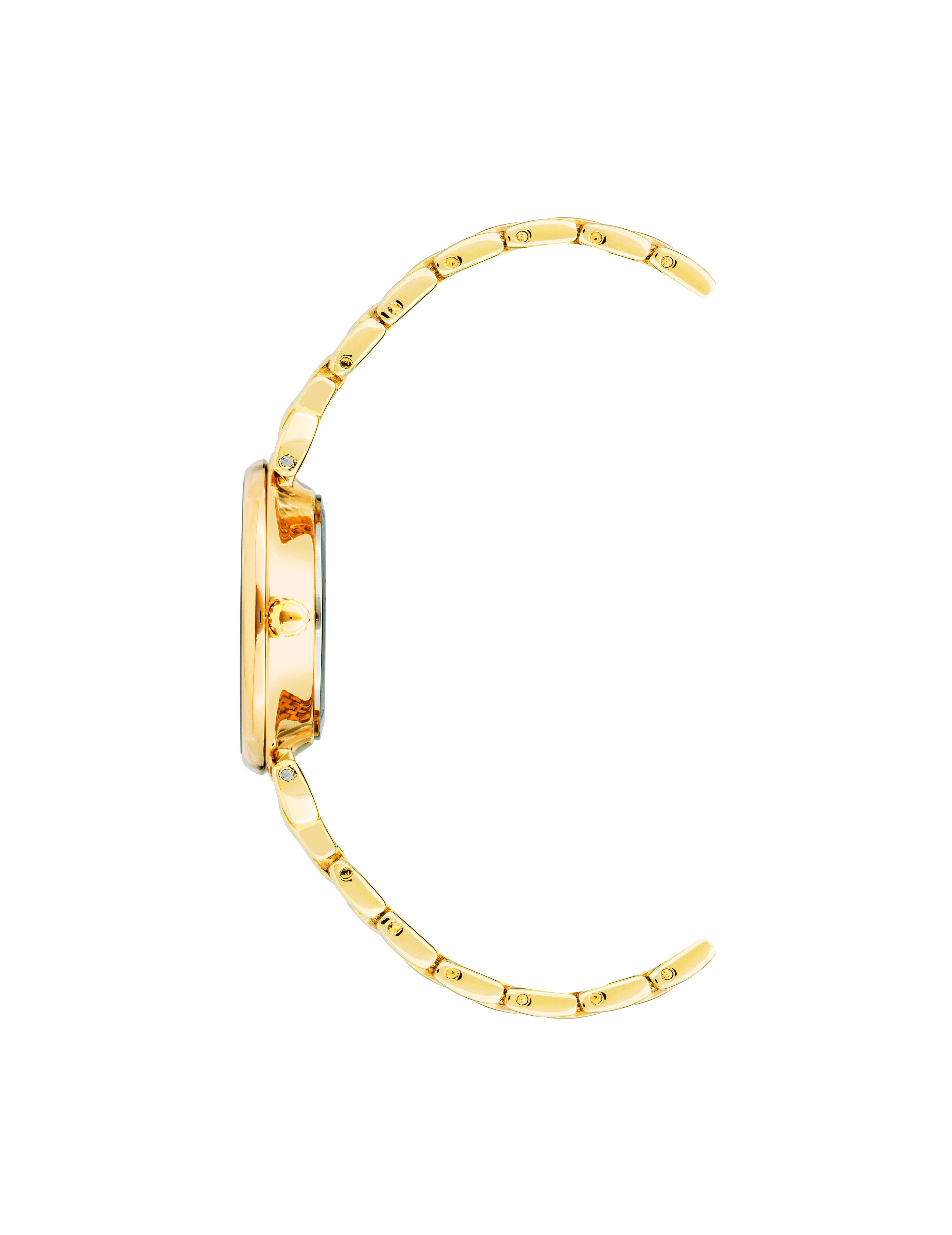 Roman Numeral Dial Watch - Anne Klein Gold-tone/Blush
