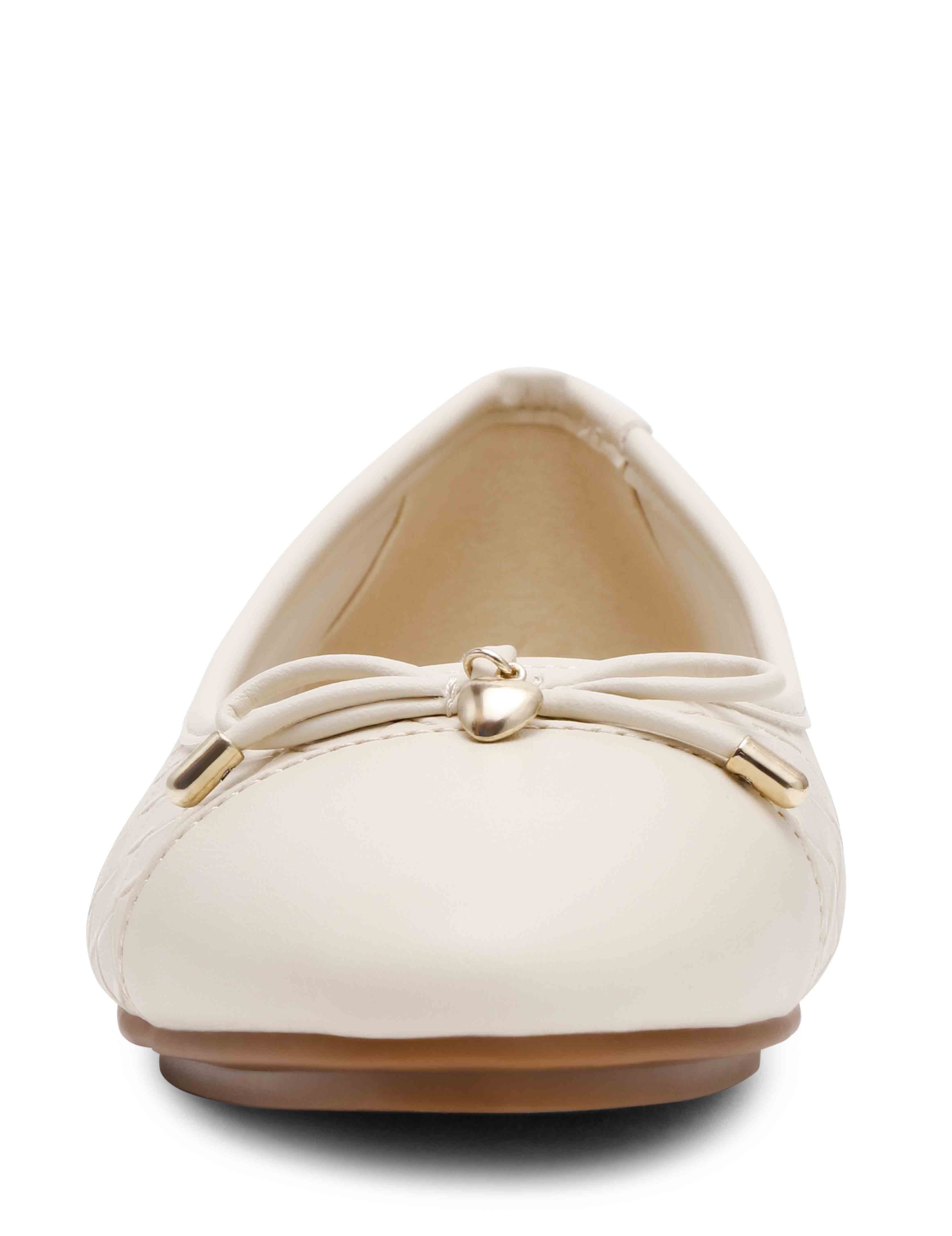 Luci Ballet Flat - Anne Klein Bone Taupe