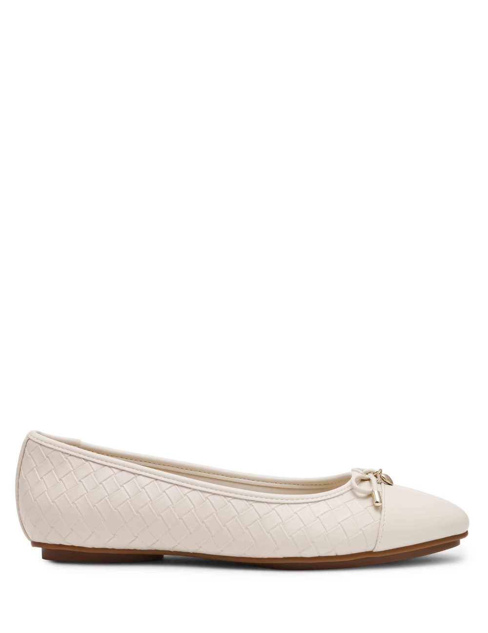 Luci Ballet Flat - Anne Klein Bone Taupe