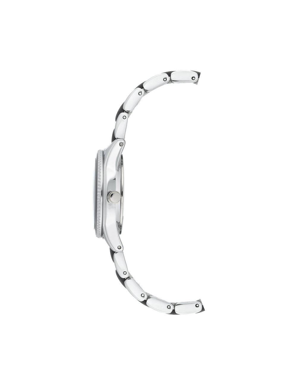 Acetate Bracelet Link Watch - Anne Klein Grey/Silver-Tone