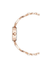 Crystal Accented Watch & Bracelet Set - Anne Klein Rose-Tone