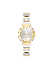 Diamond Accented Watch - Anne Klein Two-Tone