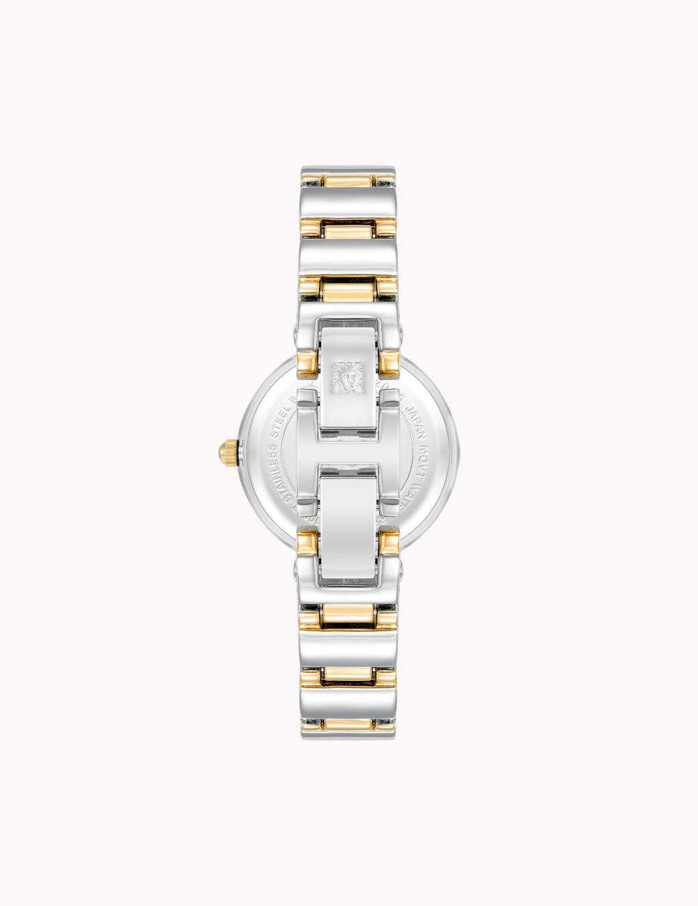 Diamond Accented Watch - Anne Klein Two-Tone